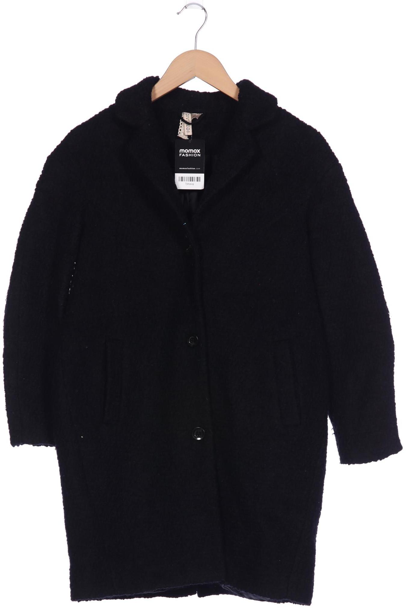 

H&M Damen Mantel, schwarz, Gr. 36
