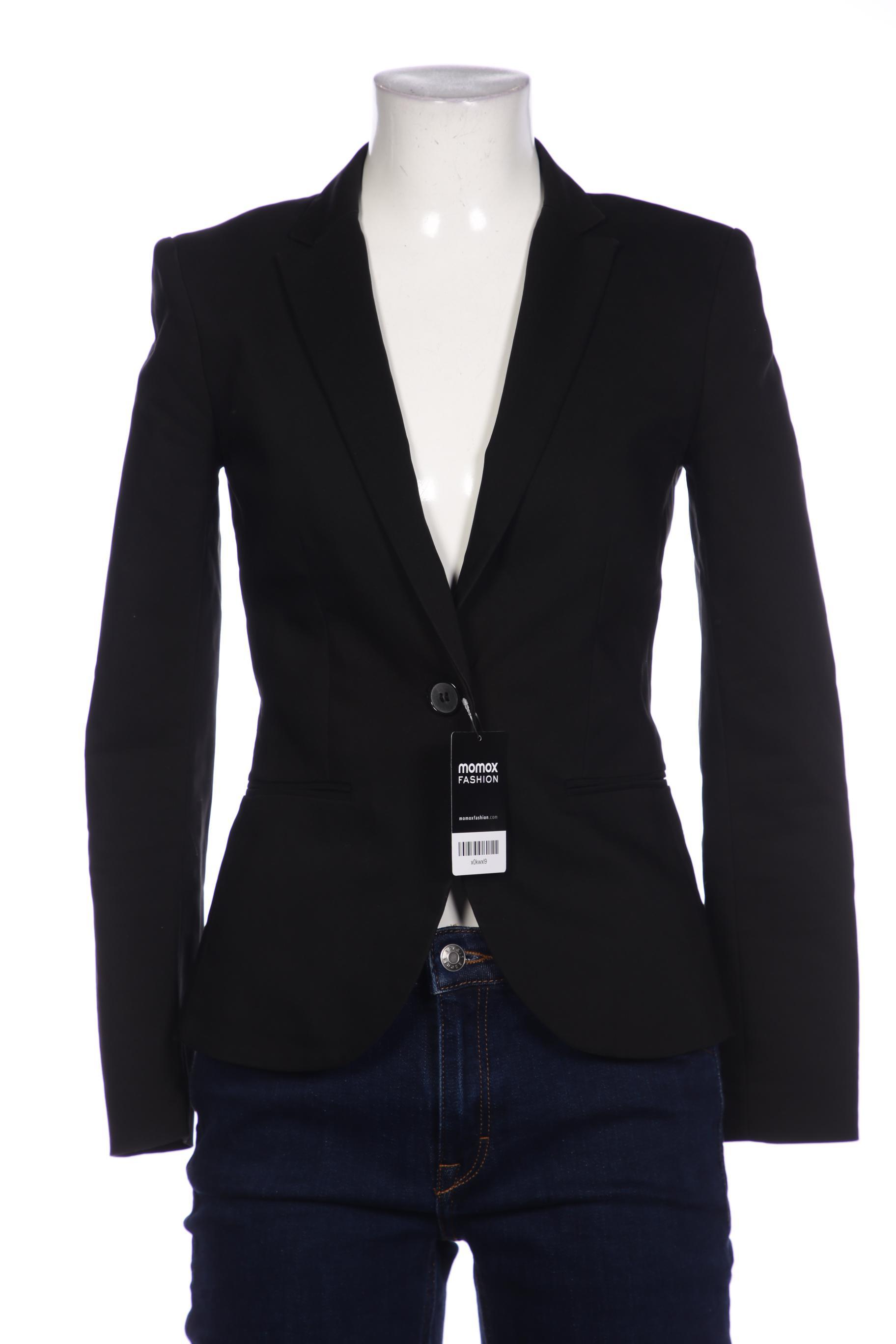 

H&M Damen Blazer, schwarz, Gr. 34