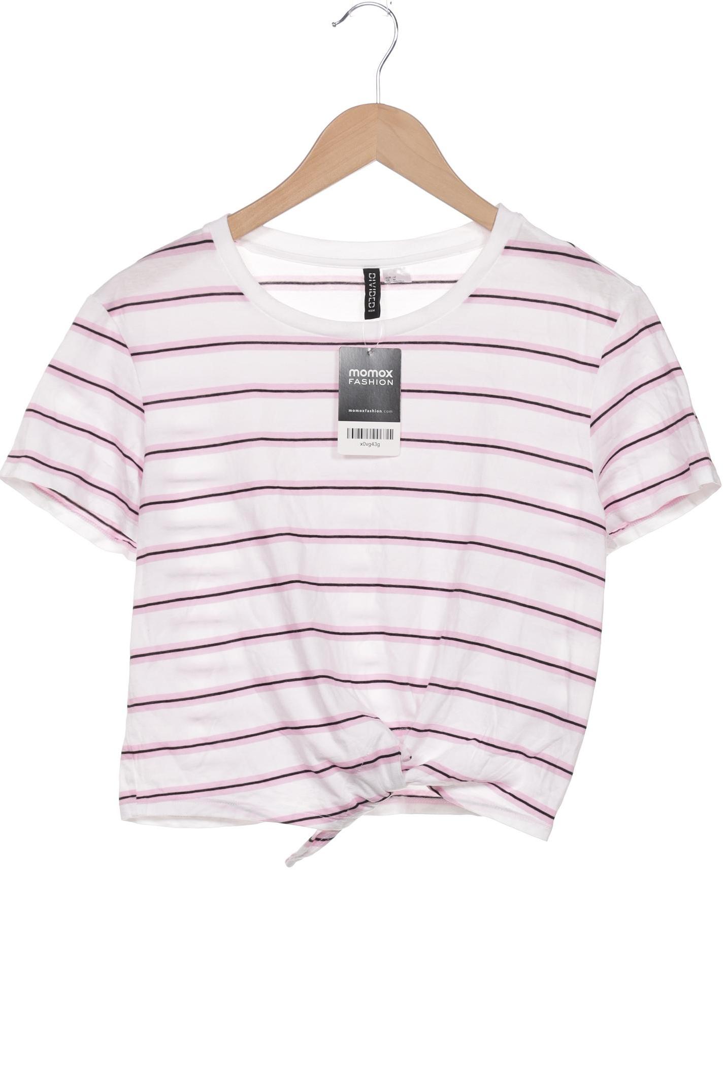 

H&M Damen T-Shirt, weiß, Gr. 38