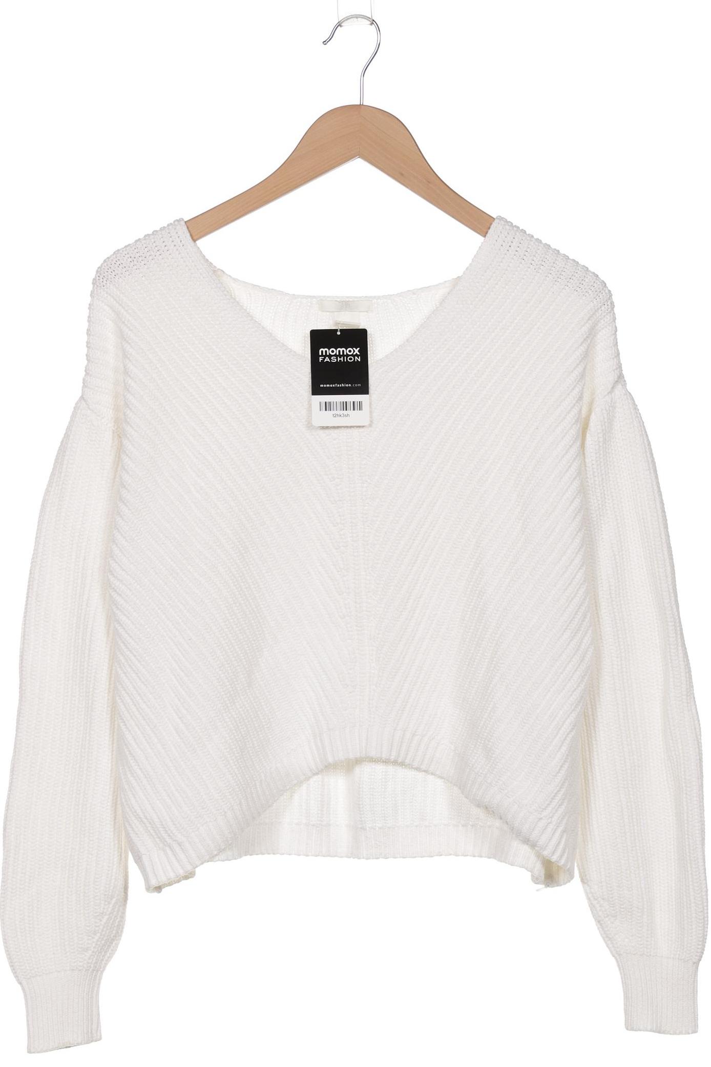 

H&M Damen Pullover, weiß, Gr. 34