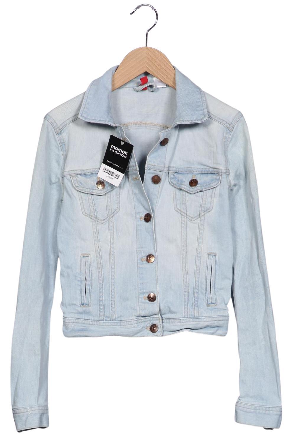 

H&M Damen Jacke, hellblau, Gr. 34