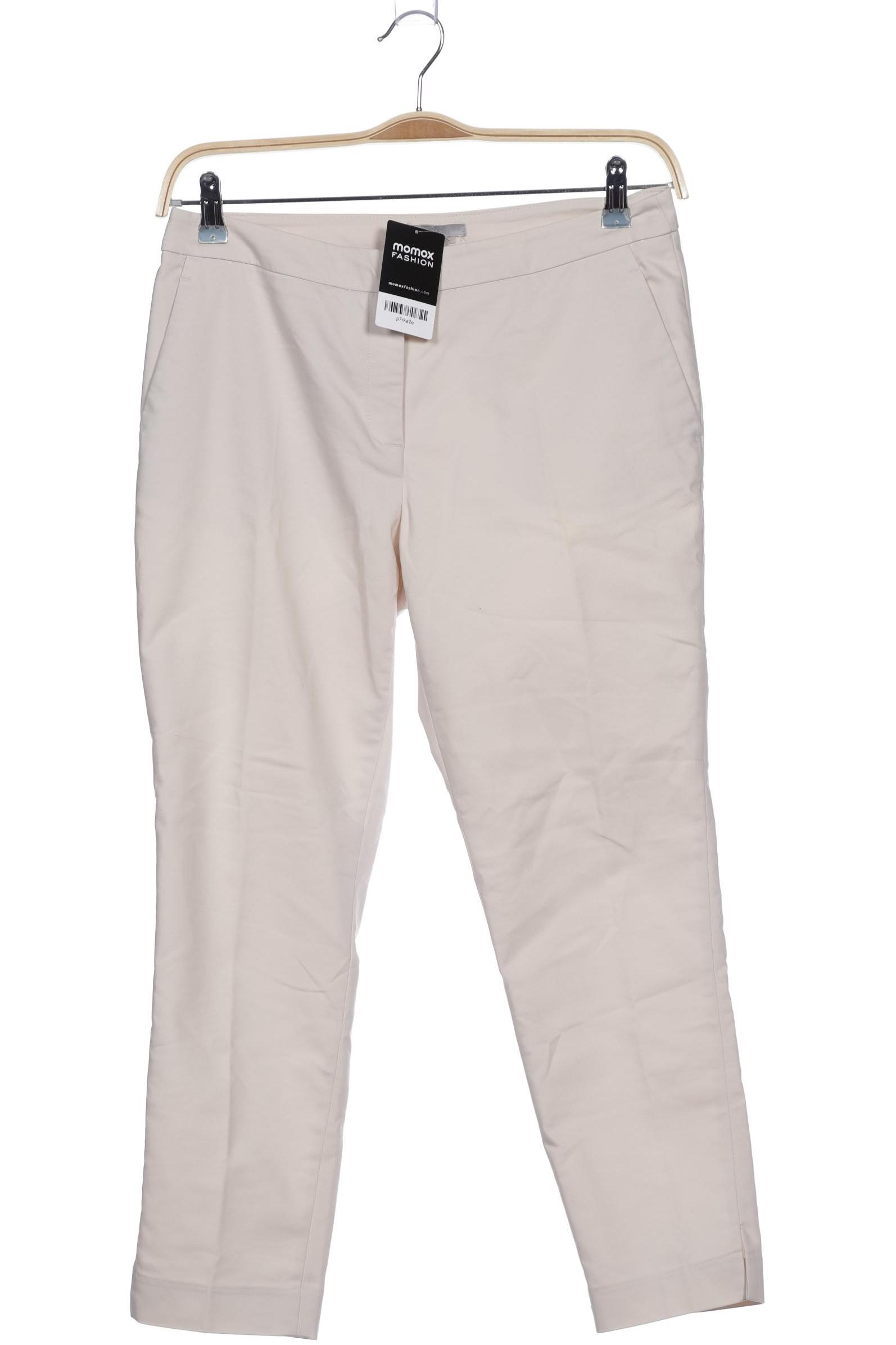 

H&M Damen Stoffhose, cremeweiß, Gr. 38