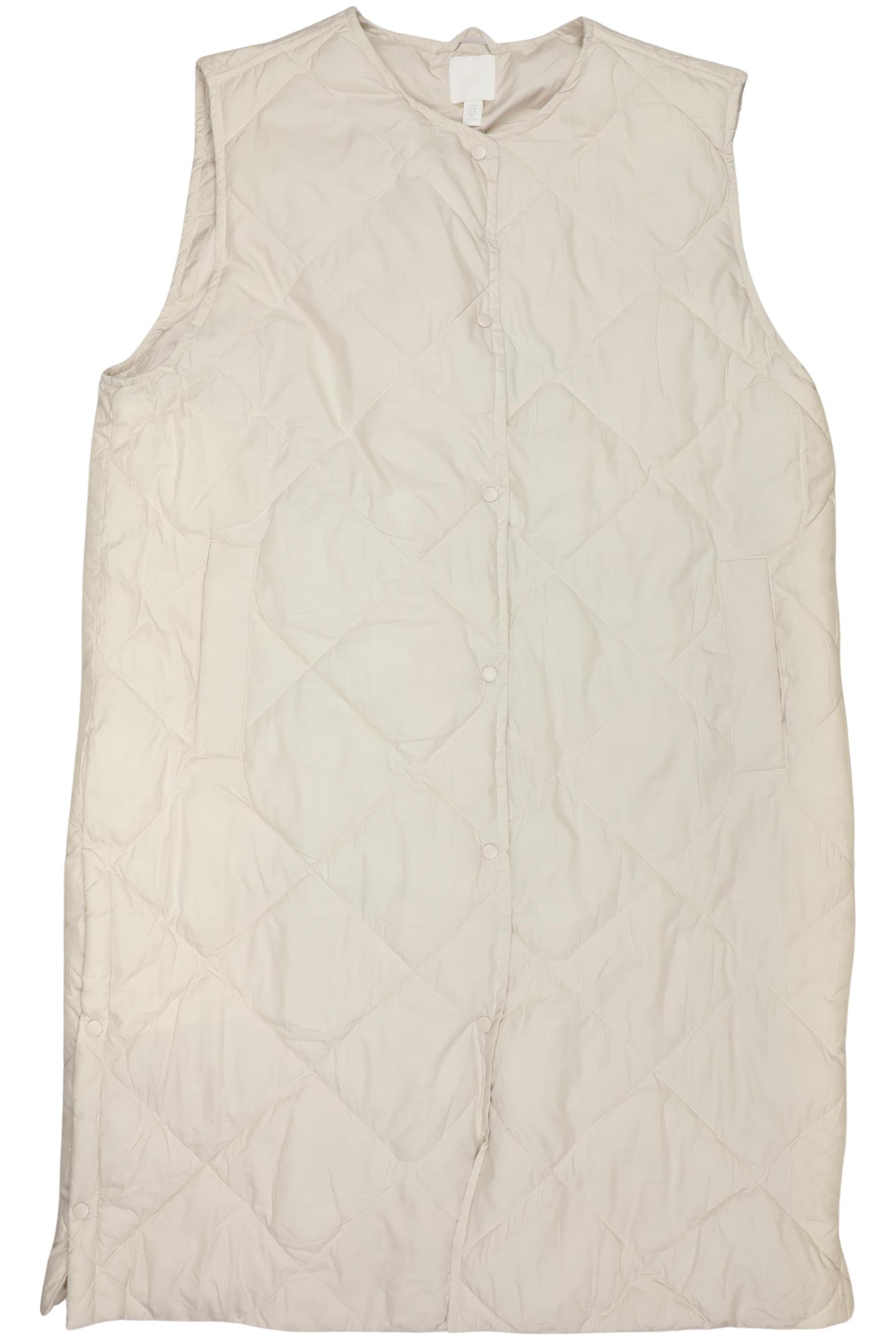 

H&M Damen Weste, cremeweiß, Gr. 38