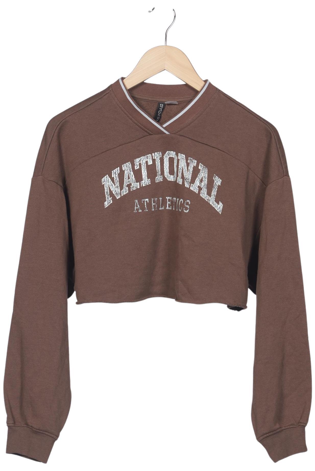 

H&M Damen Sweatshirt, braun, Gr. 38