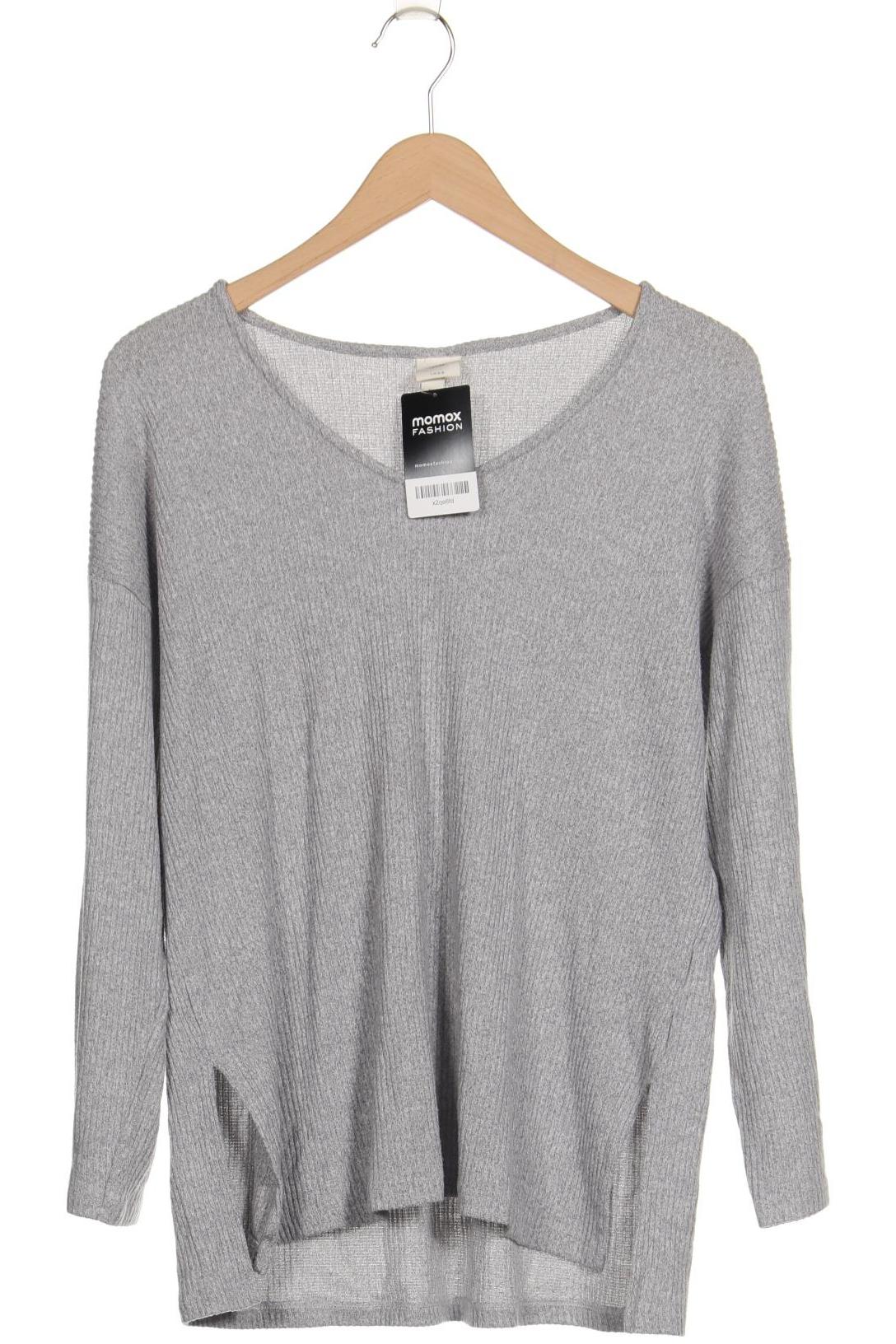 

H&M Damen Pullover, grau, Gr. 34