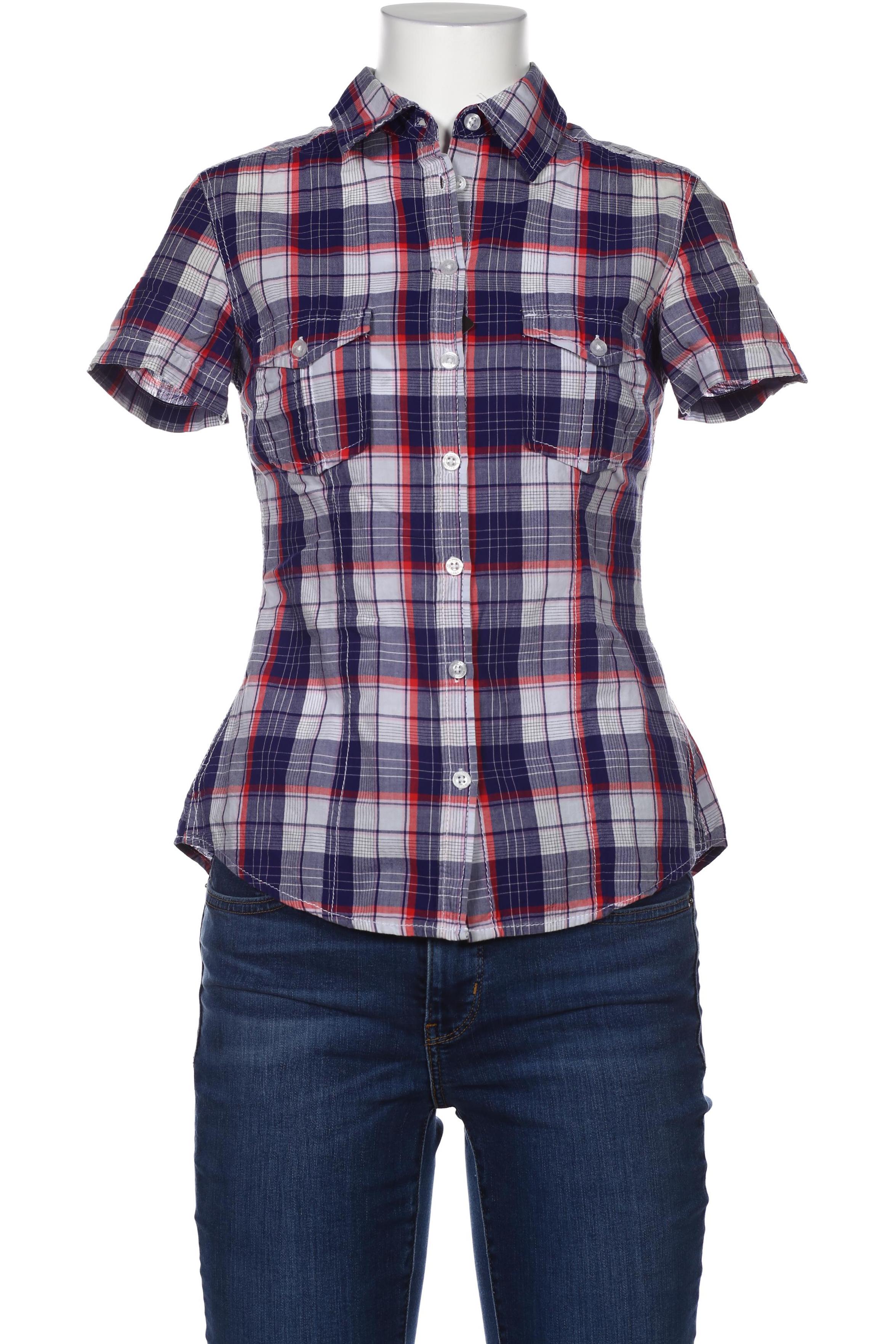 

H&M Damen Bluse, blau, Gr. 34