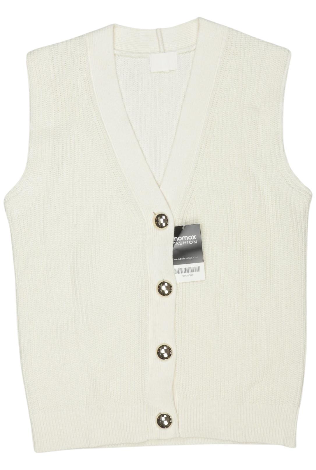 

H&M Damen Weste, cremeweiß, Gr. 38