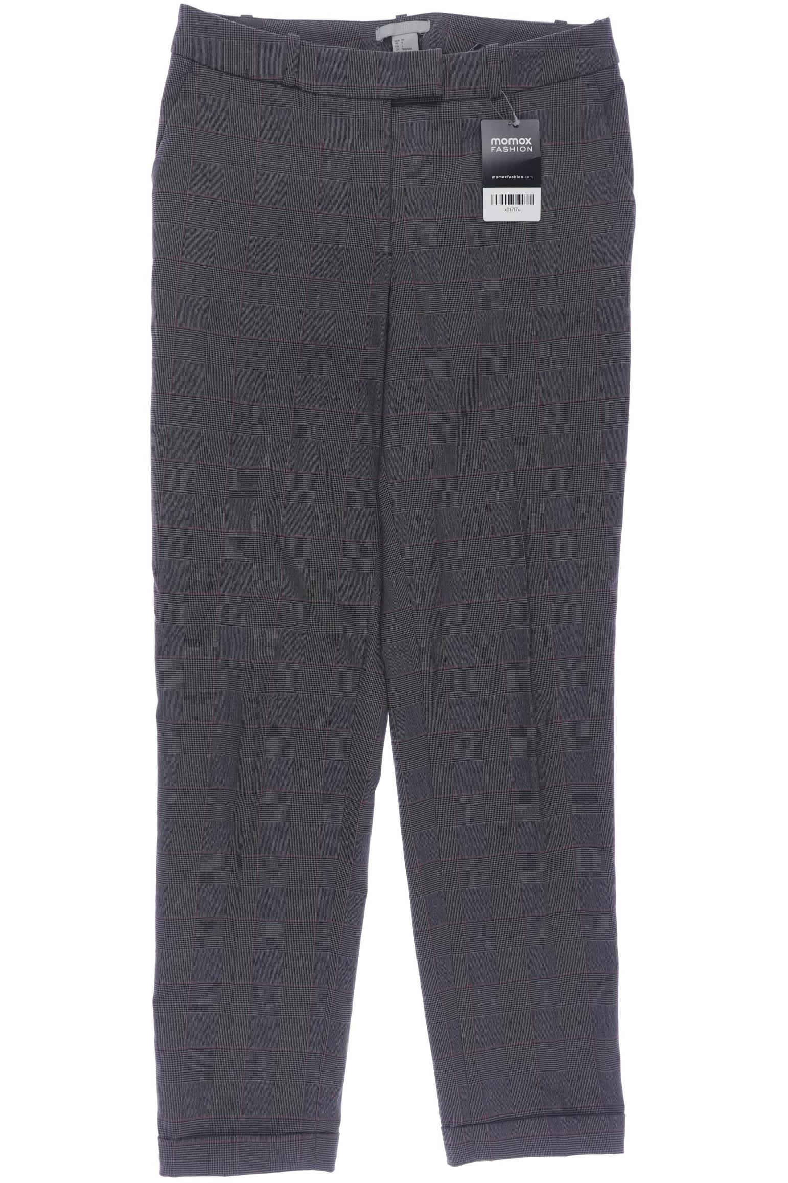 

H&M Damen Stoffhose, grau, Gr. 36
