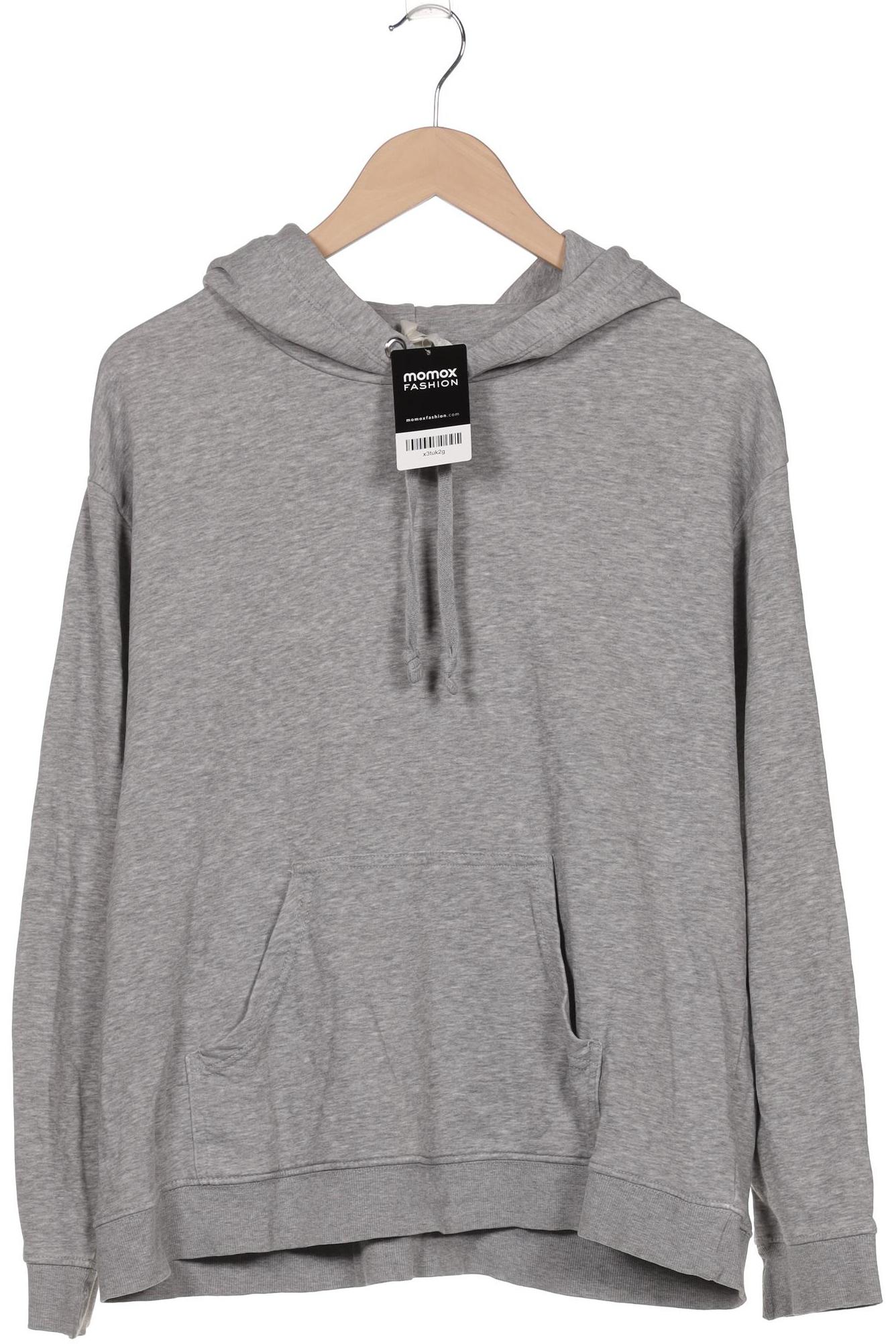 

H&M Damen Kapuzenpullover, grau, Gr. 42