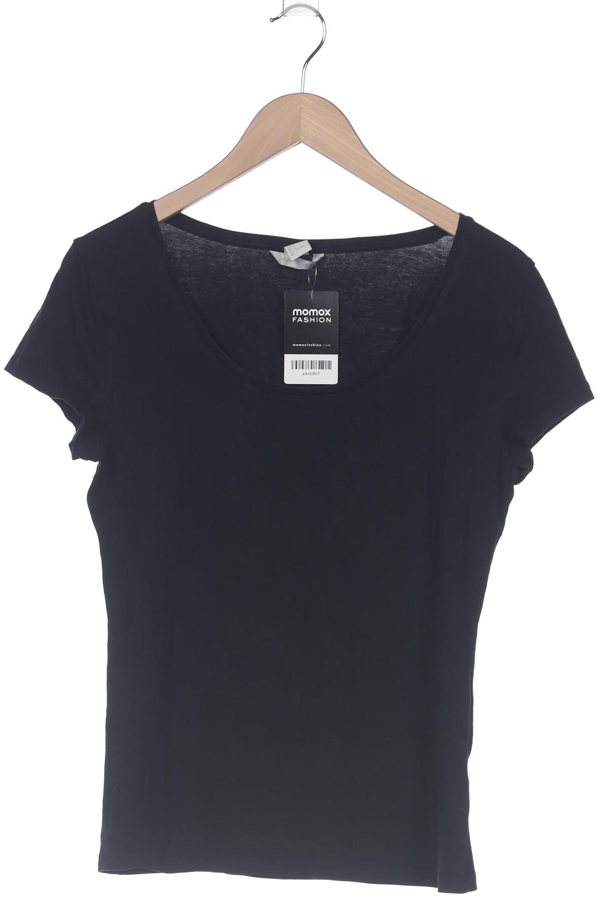 

H&M Damen T-Shirt, schwarz, Gr. 42