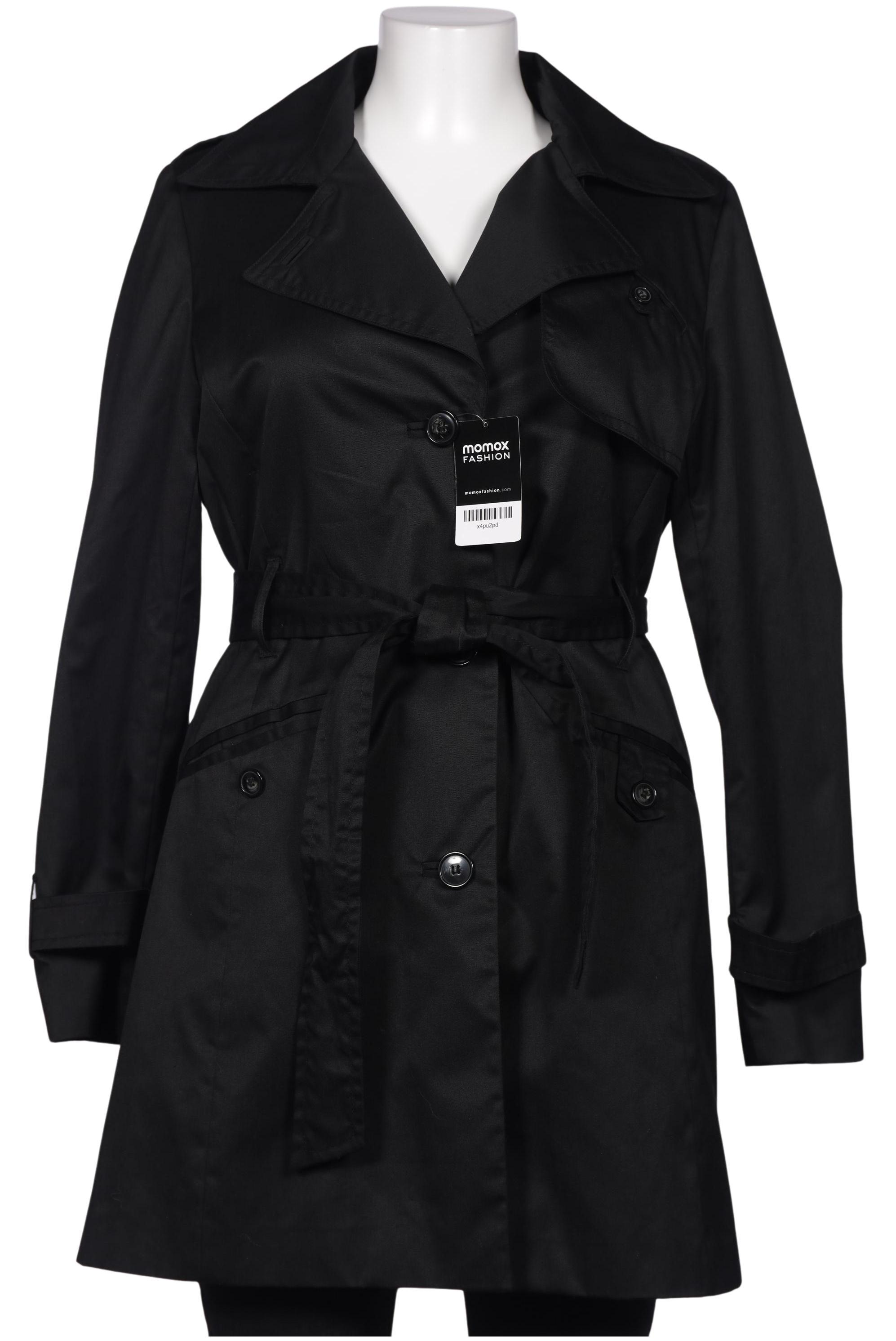 

H&M Damen Mantel, schwarz, Gr. 44