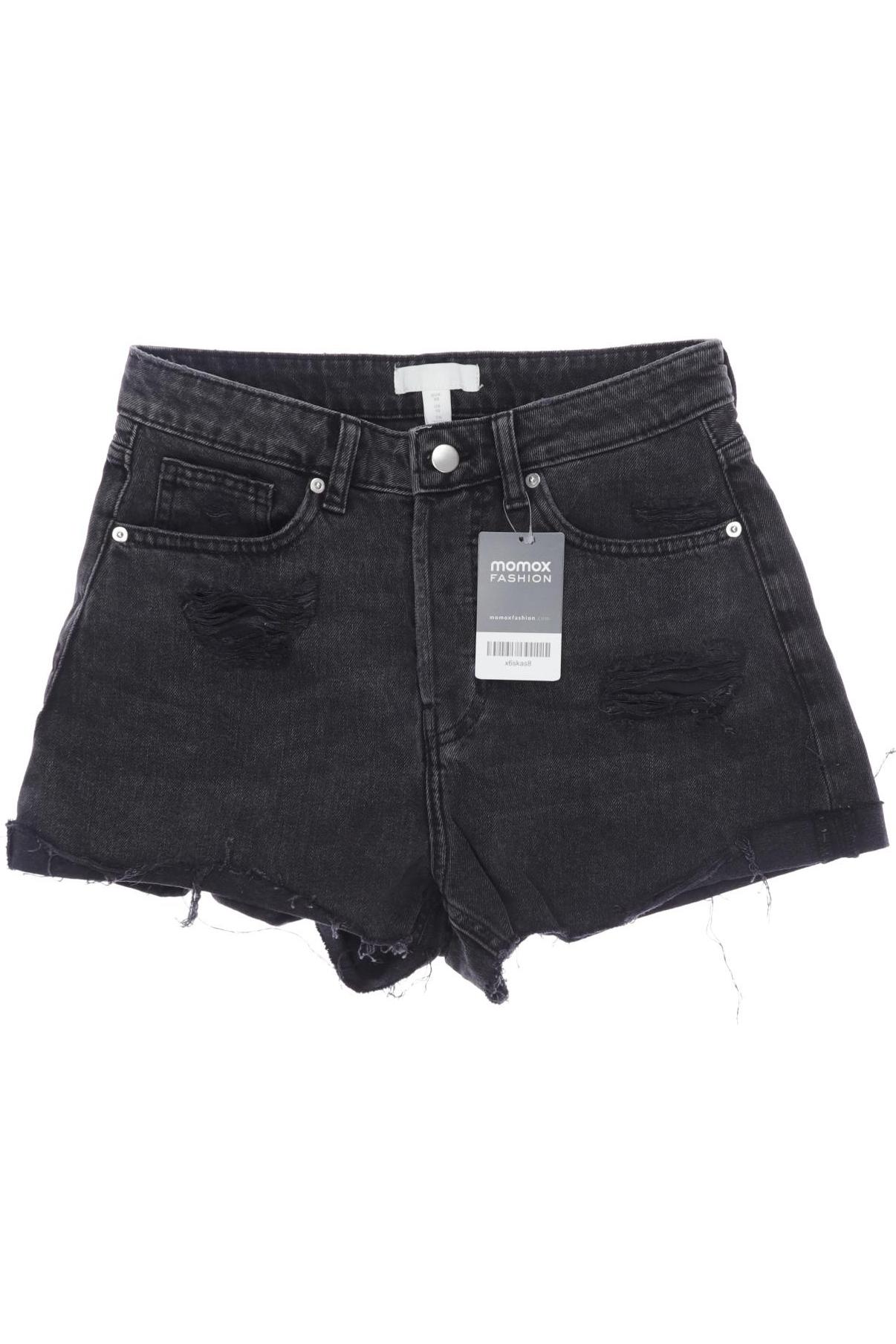 

H&M Damen Shorts, schwarz, Gr. 38