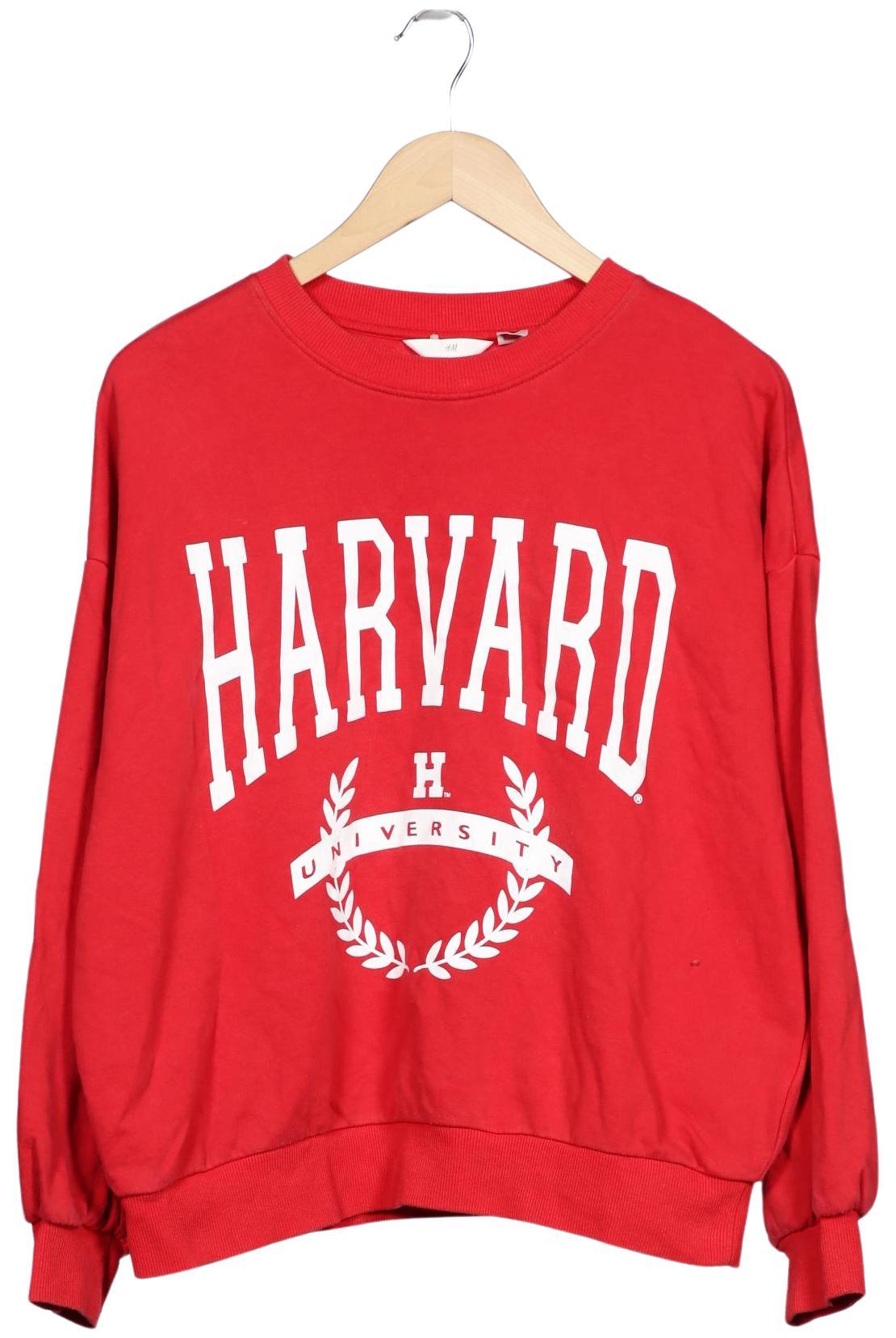 

H&M Damen Sweatshirt, rot, Gr. 36