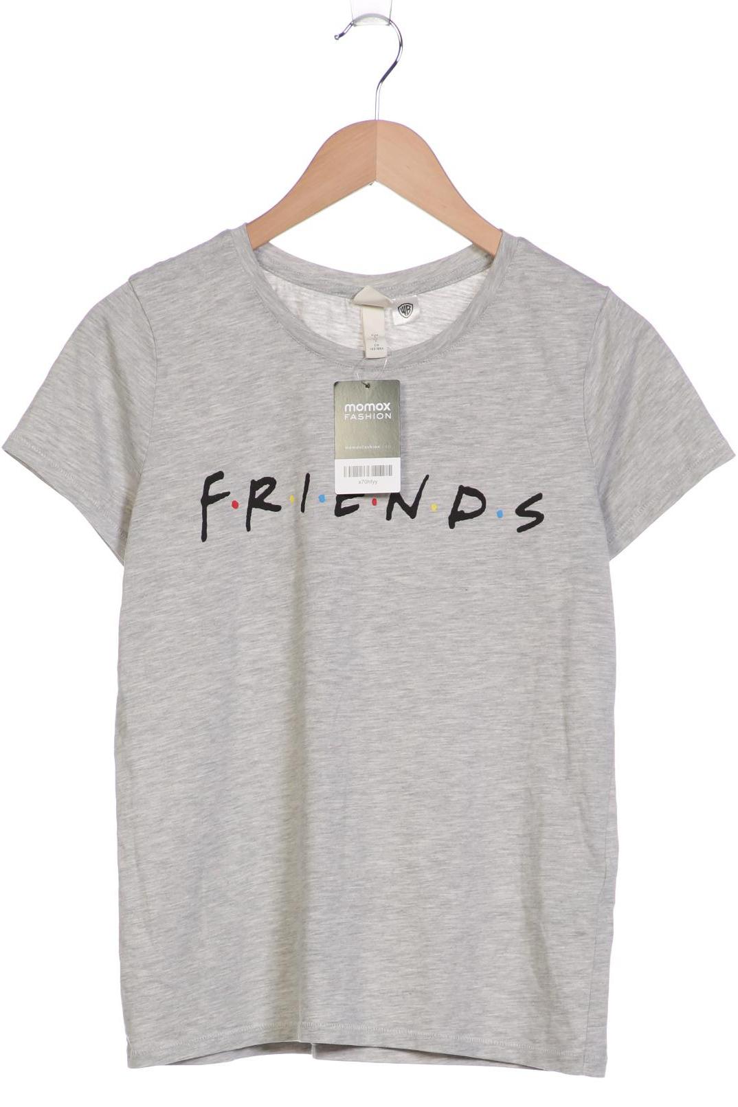 

H&M Damen T-Shirt, grau, Gr. 36