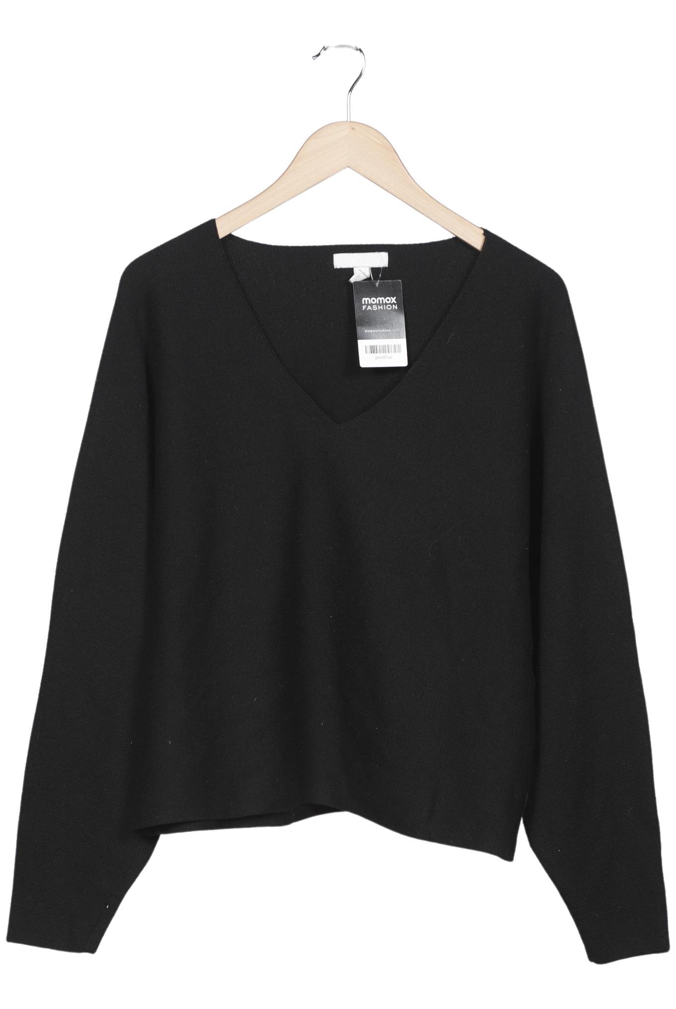 

H&M Damen Pullover, schwarz, Gr. 42