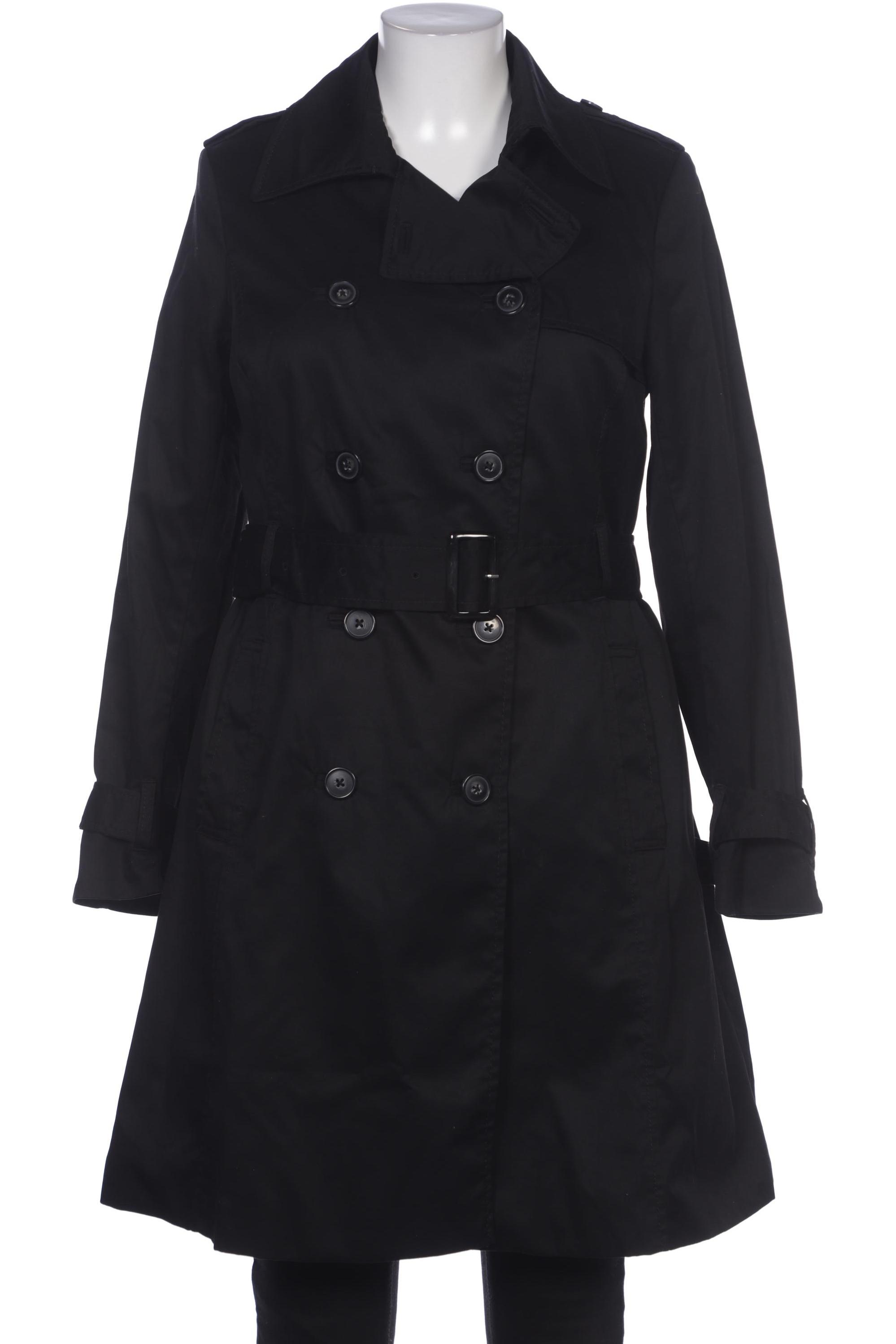 

H&M Damen Mantel, schwarz, Gr. 44