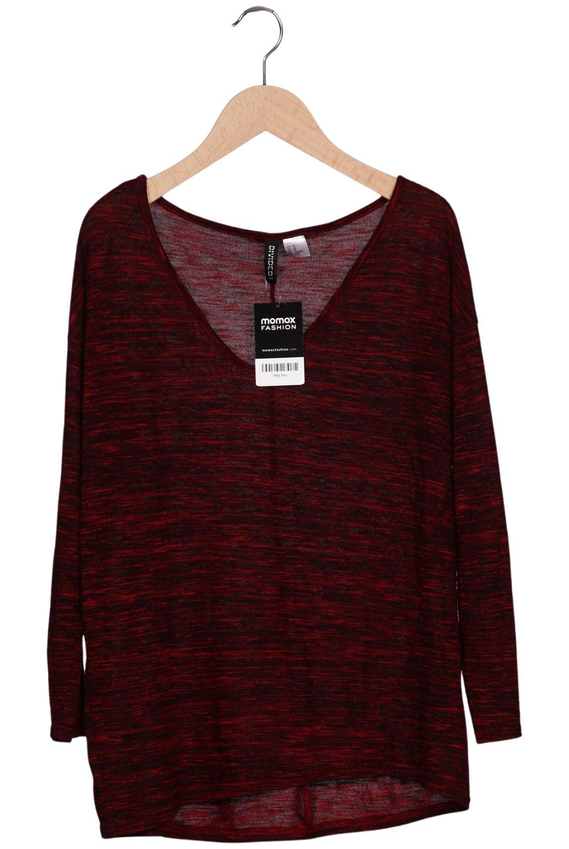 

H&M Damen Pullover, rot, Gr. 34