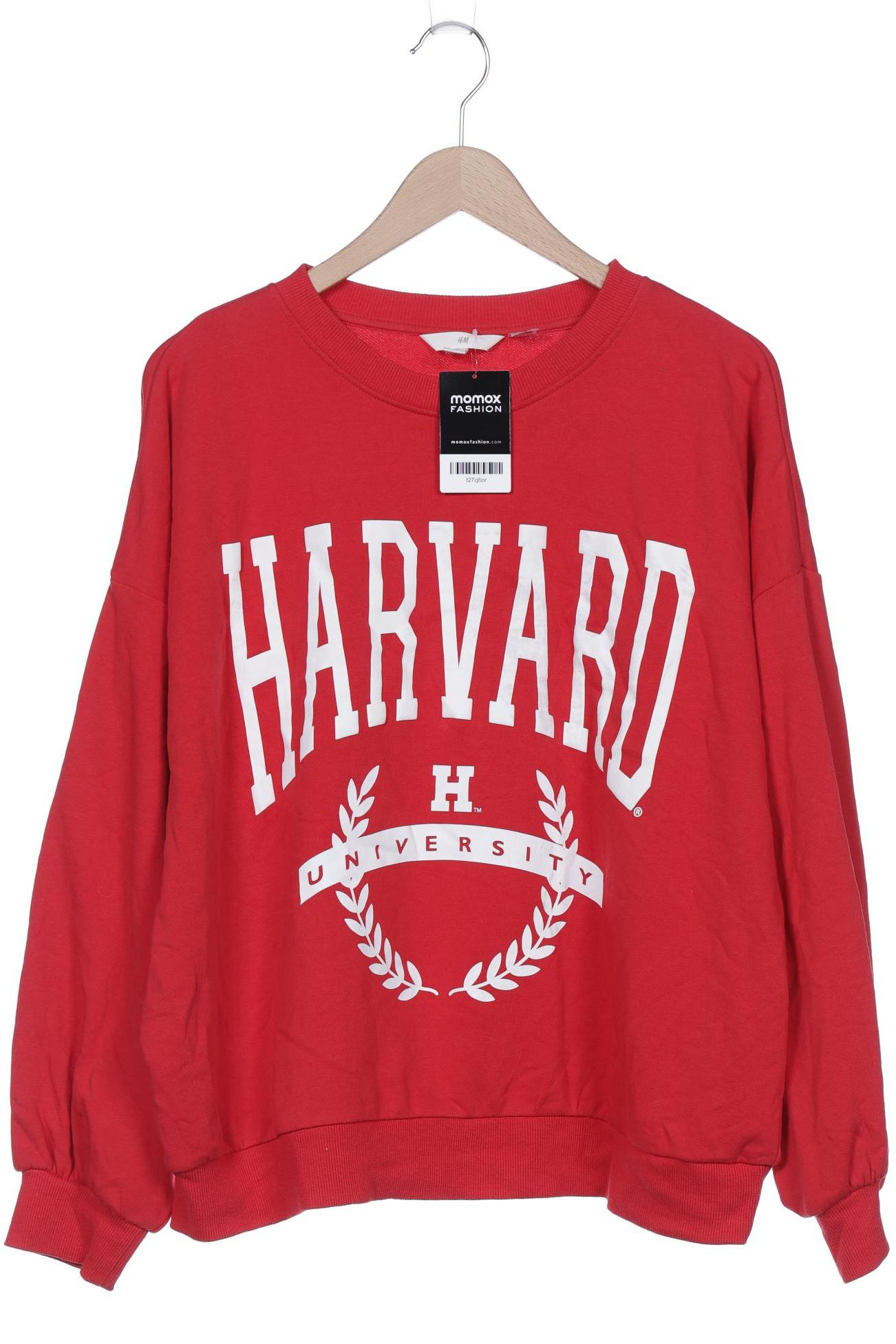

H&M Damen Sweatshirt, rot, Gr. 42