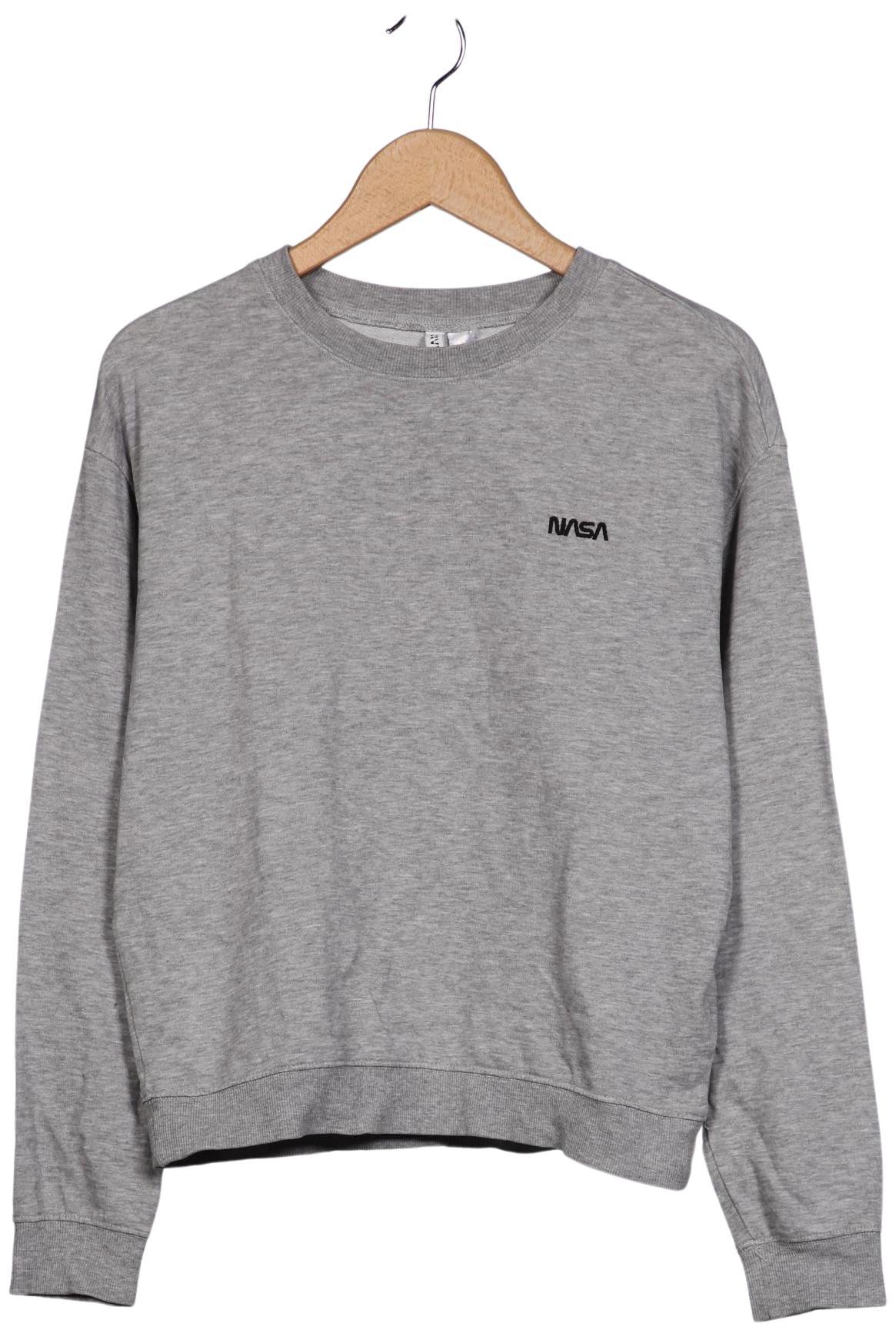 

H&M Damen Sweatshirt, grau, Gr. 36