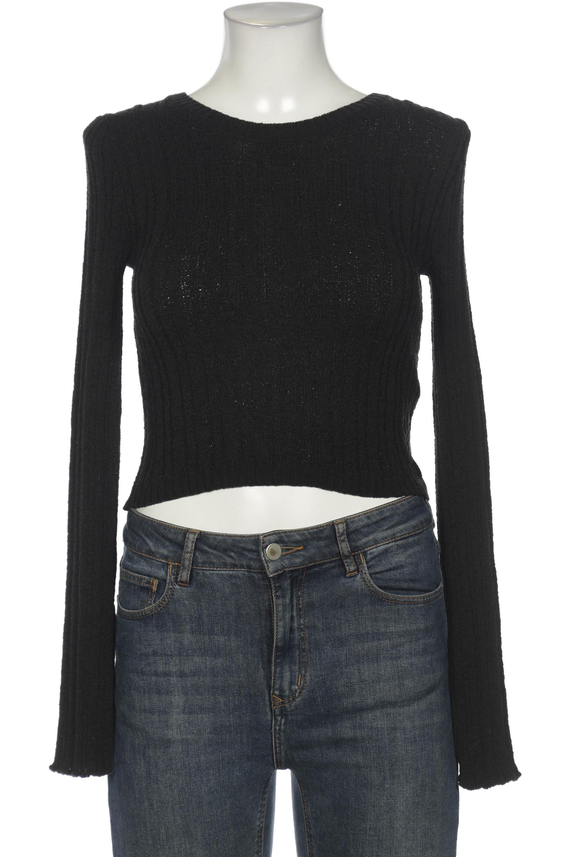 

H&M Damen Pullover, schwarz, Gr. 38