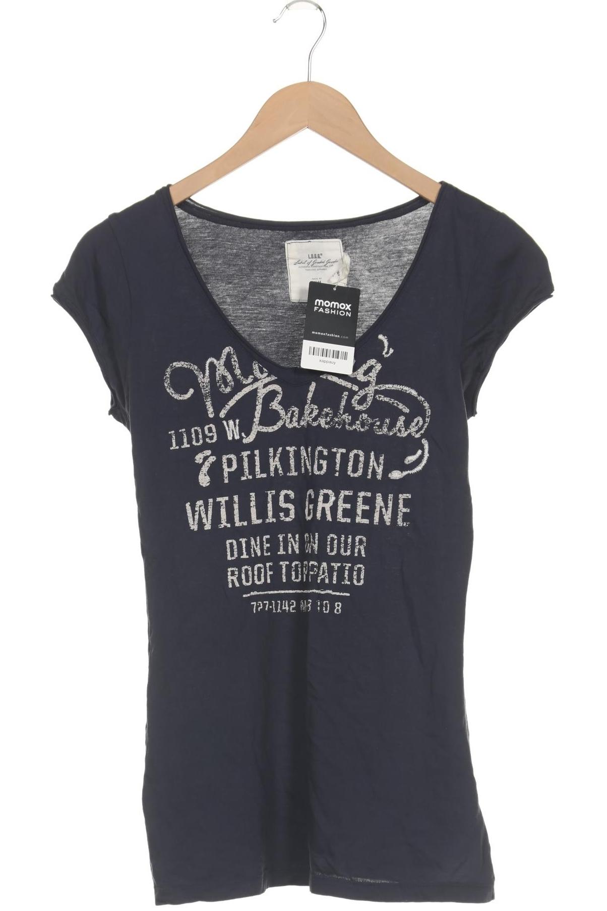 

H&M Damen T-Shirt, marineblau, Gr. 38