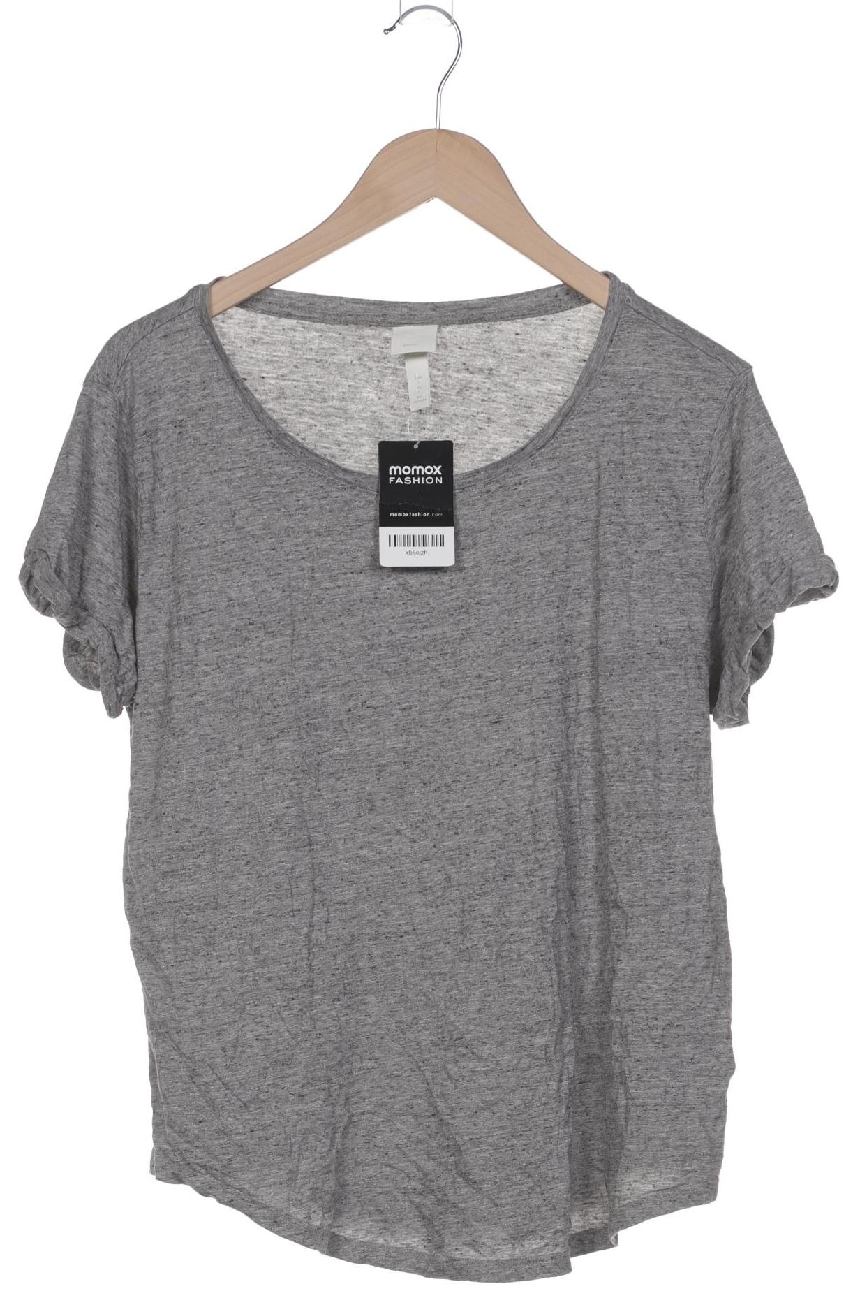 

H&M Damen T-Shirt, grau, Gr. 42