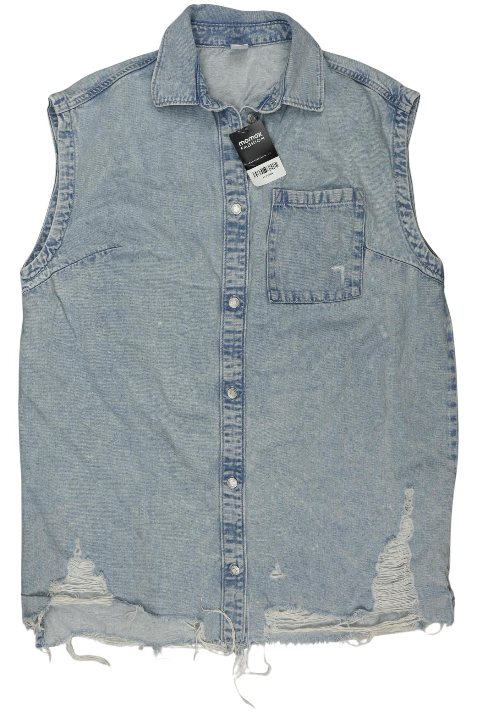 

H&M Damen Weste, hellblau, Gr. 38