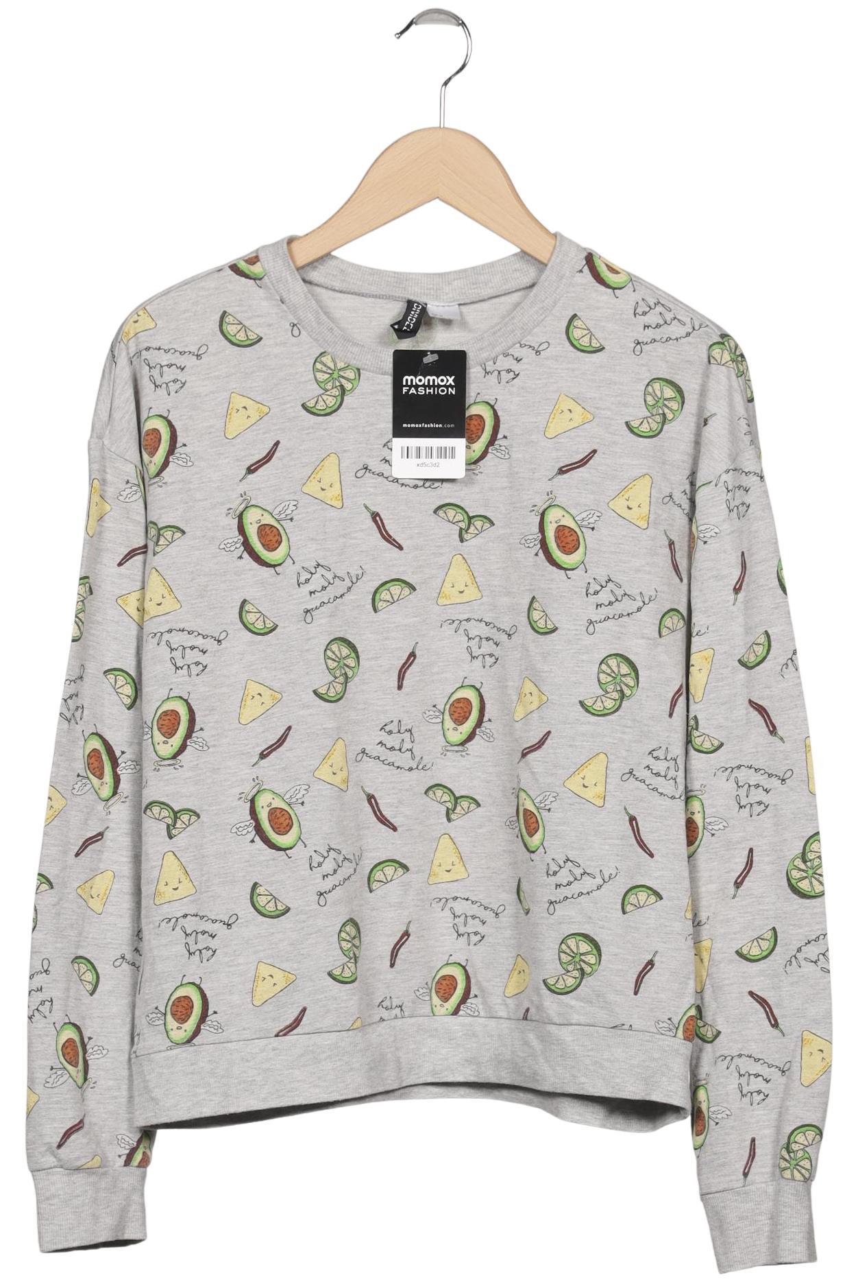 

H&M Damen Sweatshirt, grau, Gr. 38