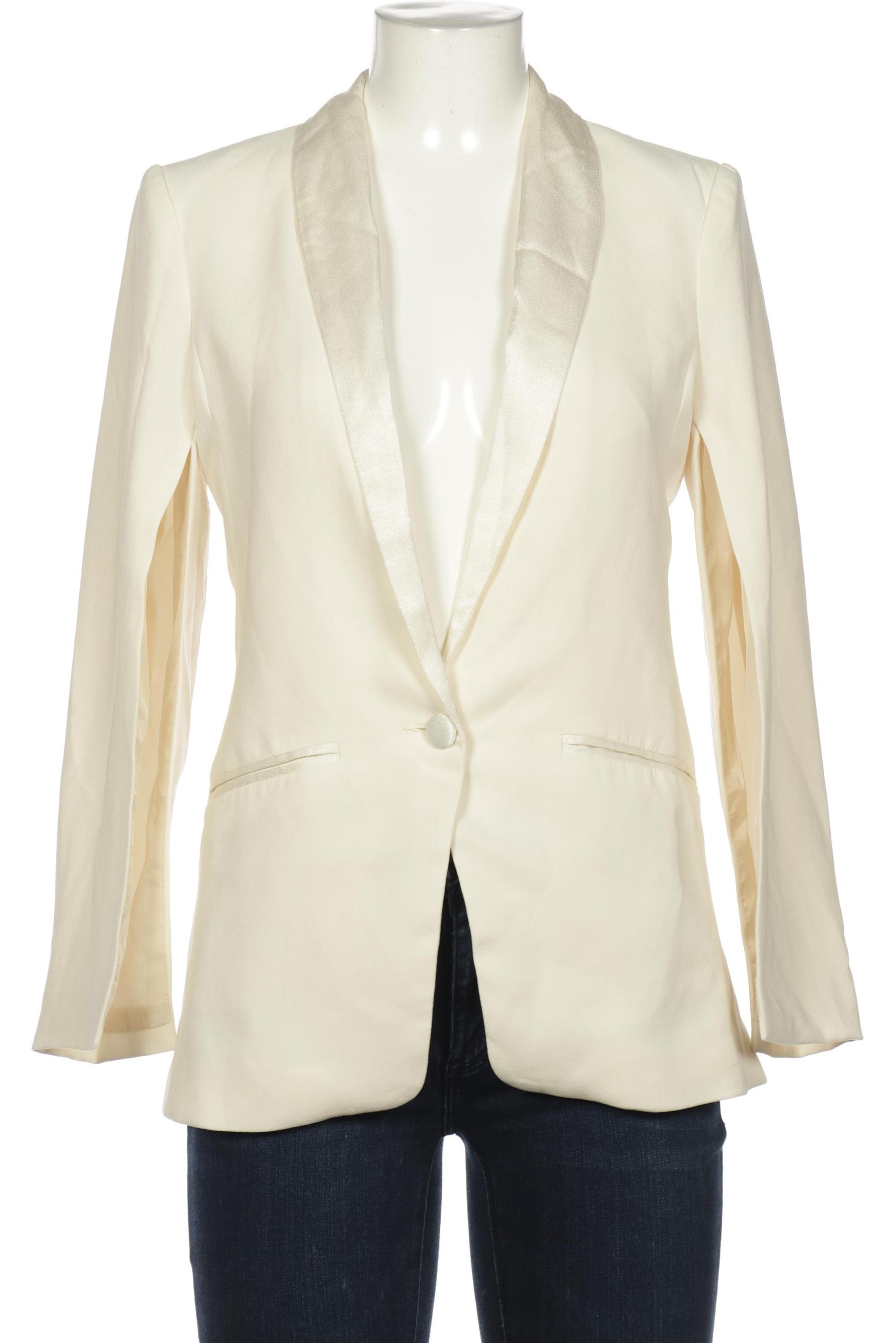 

H&M Damen Blazer, cremeweiß, Gr. 38