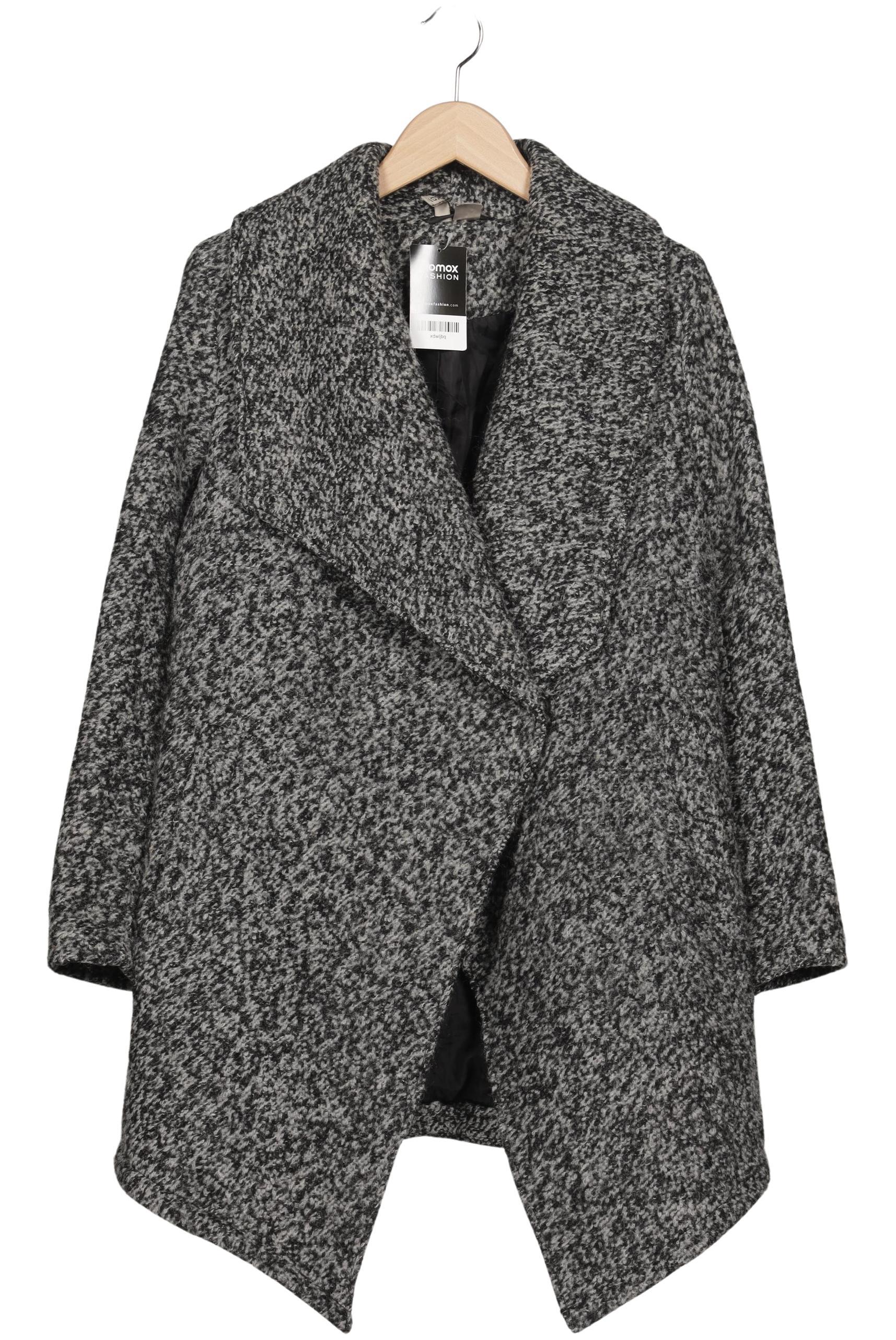 

H&M Damen Mantel, grau, Gr. 36