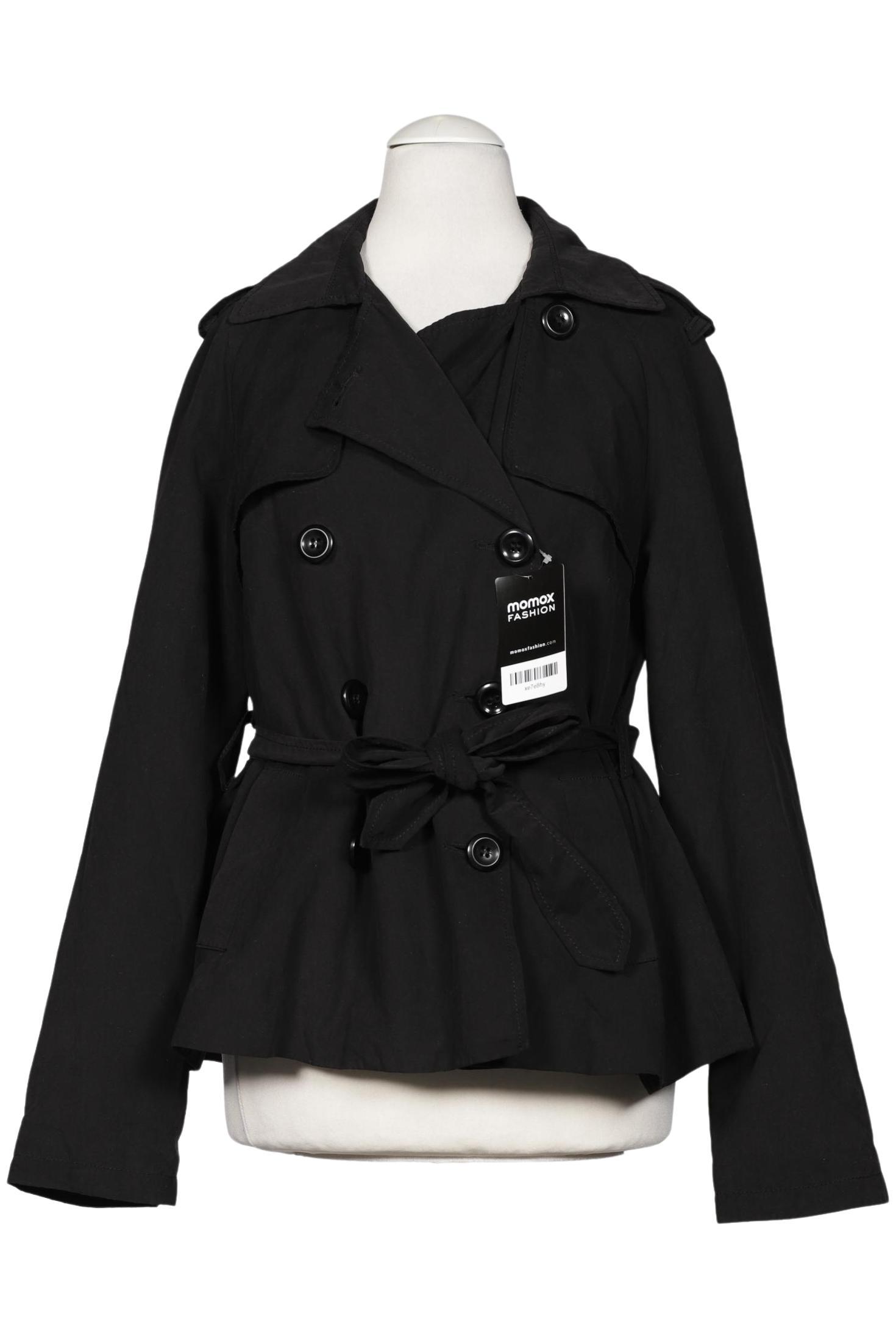 

H&M Damen Jacke, schwarz, Gr. 36