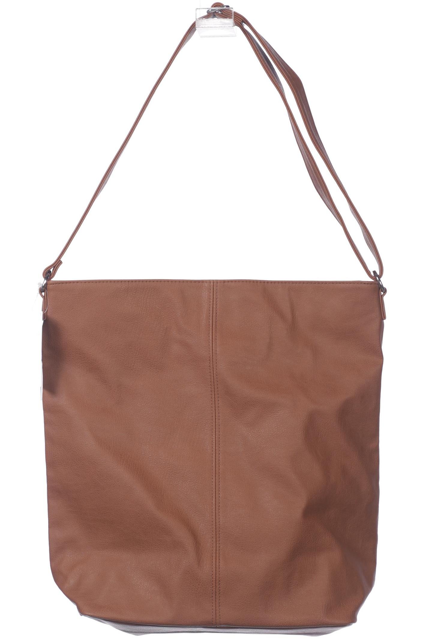 

H&M Damen Handtasche, beige, Gr.