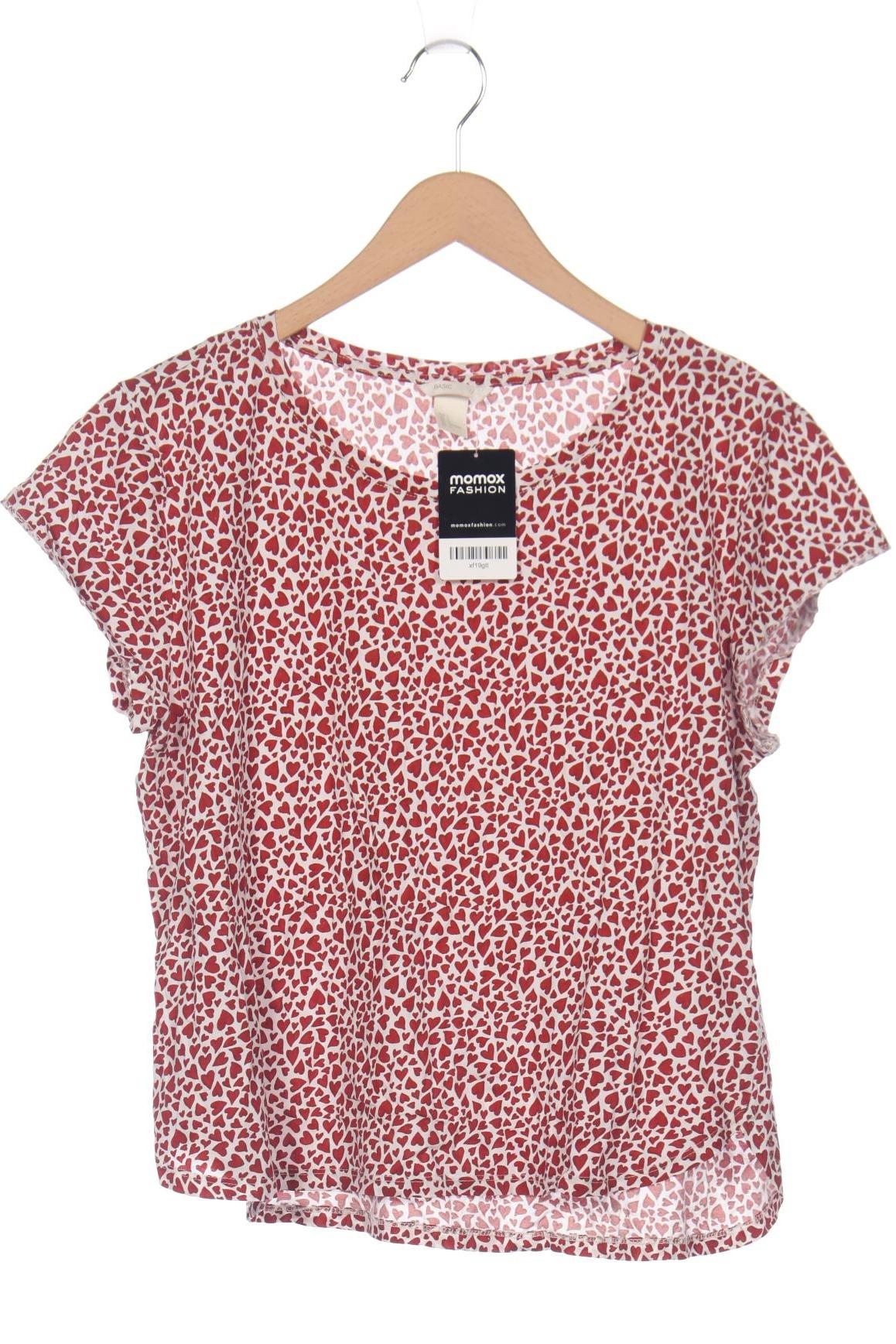 

H&M Damen T-Shirt, rot, Gr. 42