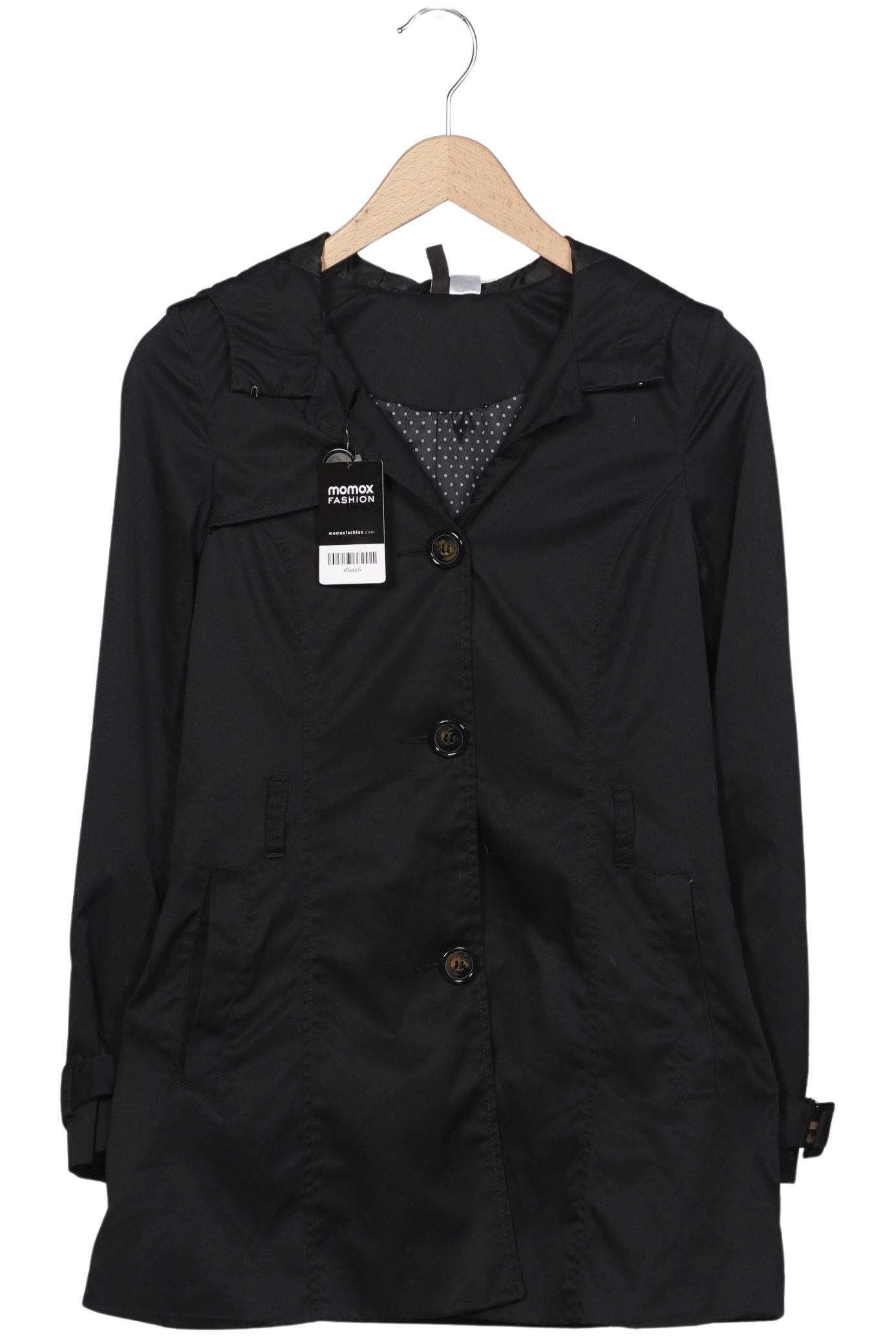 

H&M Damen Mantel, schwarz, Gr. 34