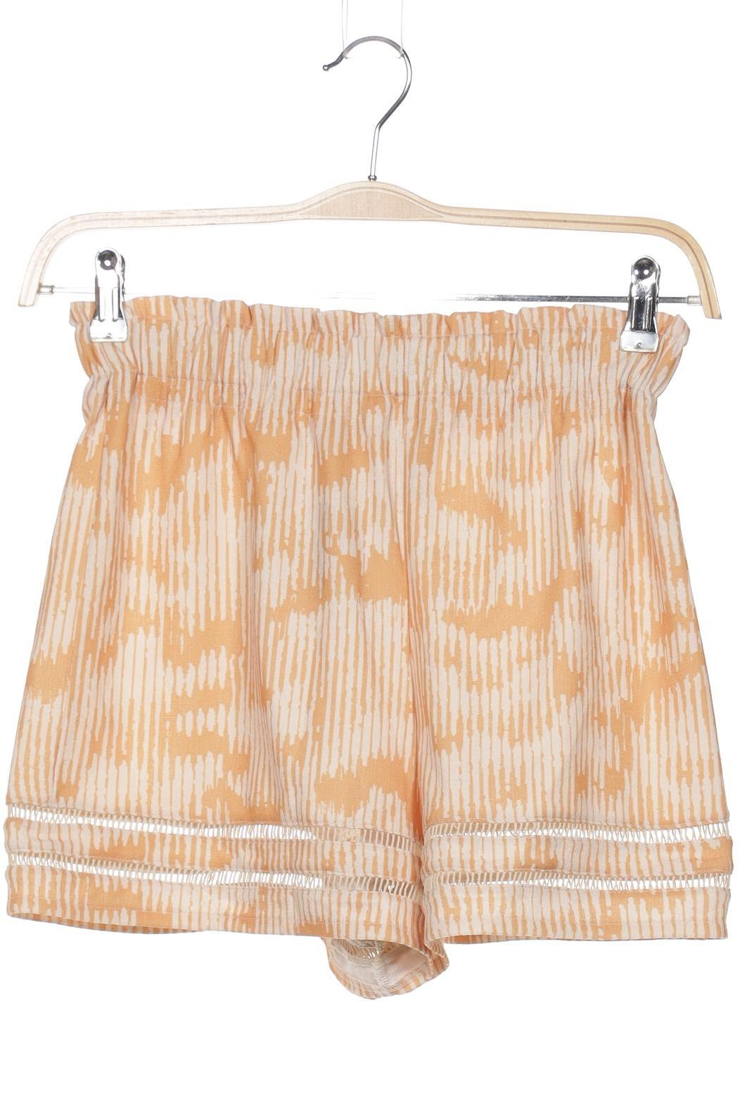 

H&M Damen Shorts, orange, Gr. 34