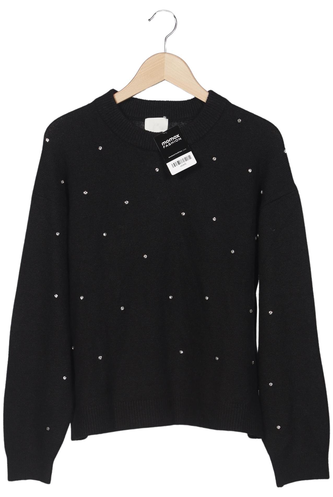 

H&M Damen Pullover, schwarz, Gr. 36