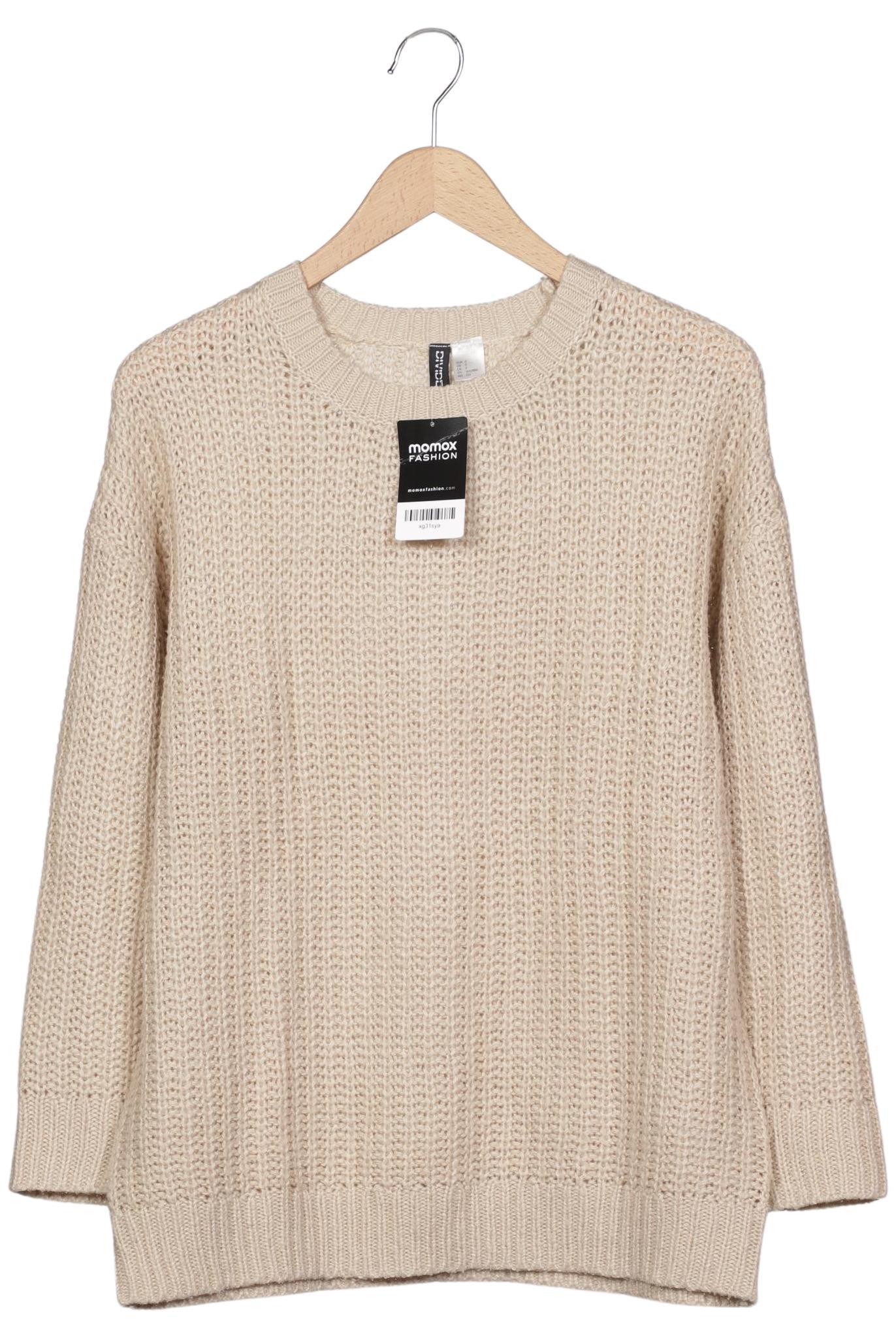

H&M Damen Pullover, beige, Gr. 36