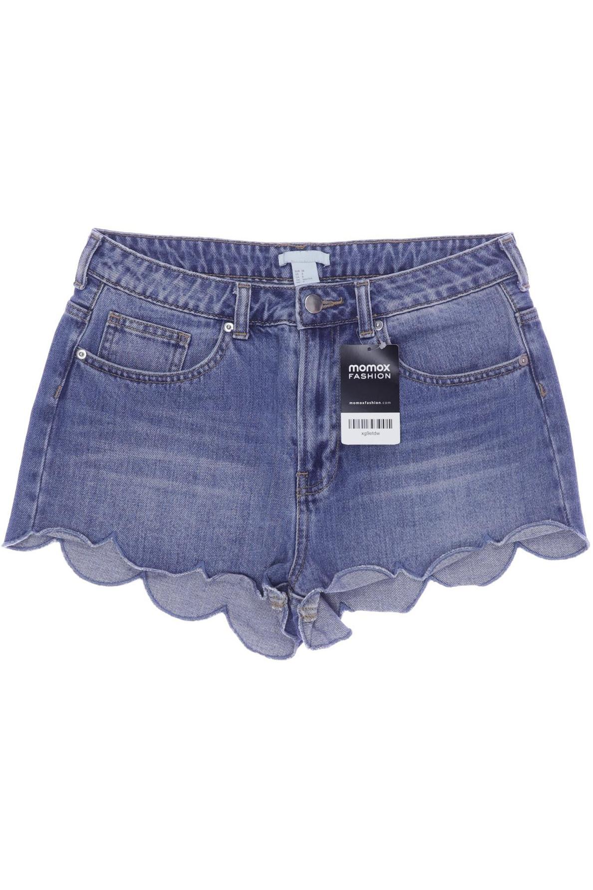 

H&M Damen Shorts, blau, Gr. 38