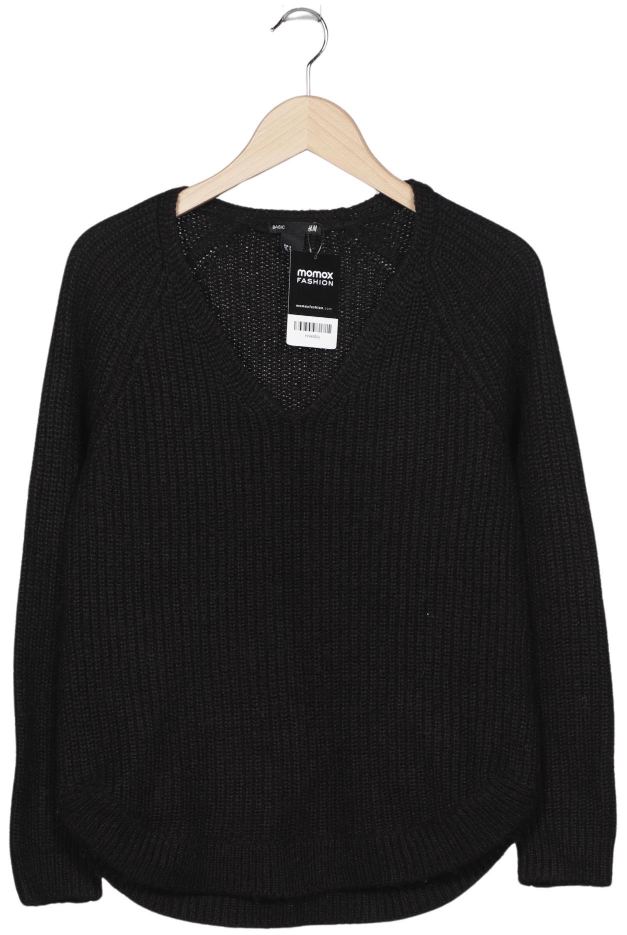 

H&M Damen Pullover, schwarz, Gr. 36