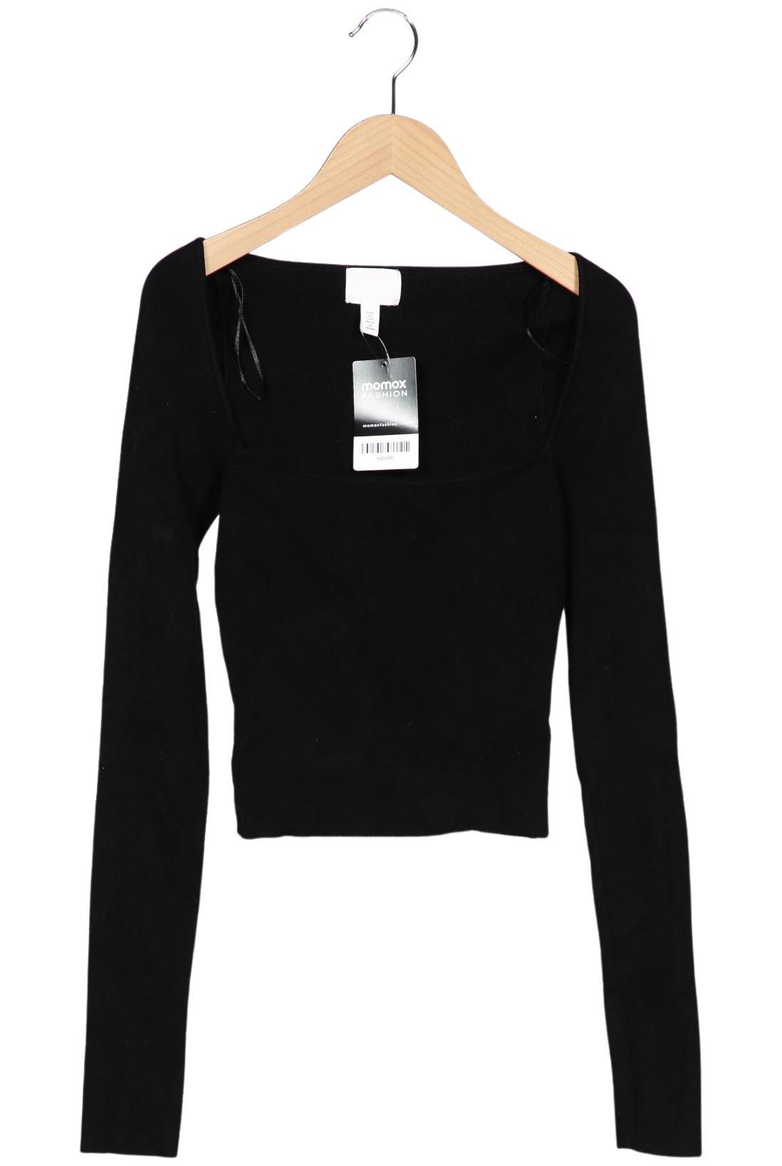 

H&M Damen Pullover, schwarz, Gr. 36