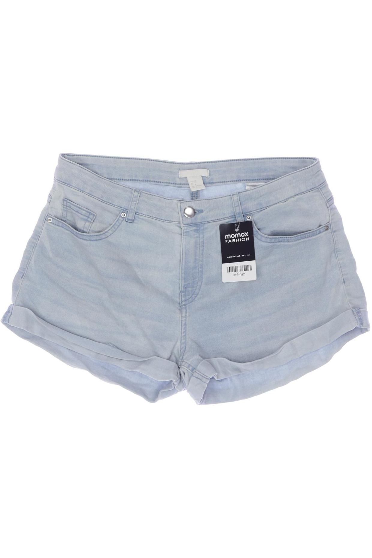 

H&M Damen Shorts, hellblau, Gr. 38