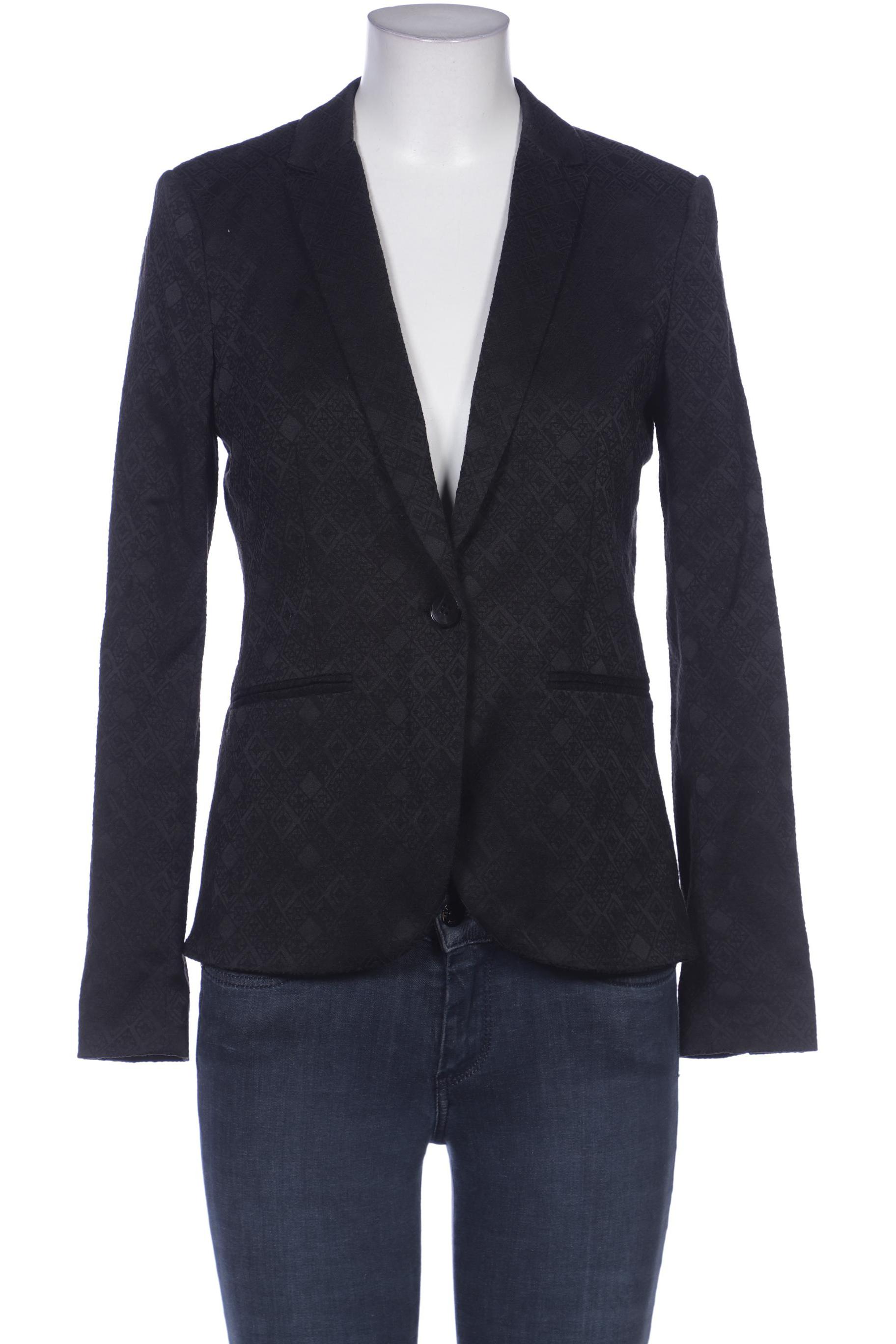 

H&M Damen Blazer, schwarz, Gr. 36