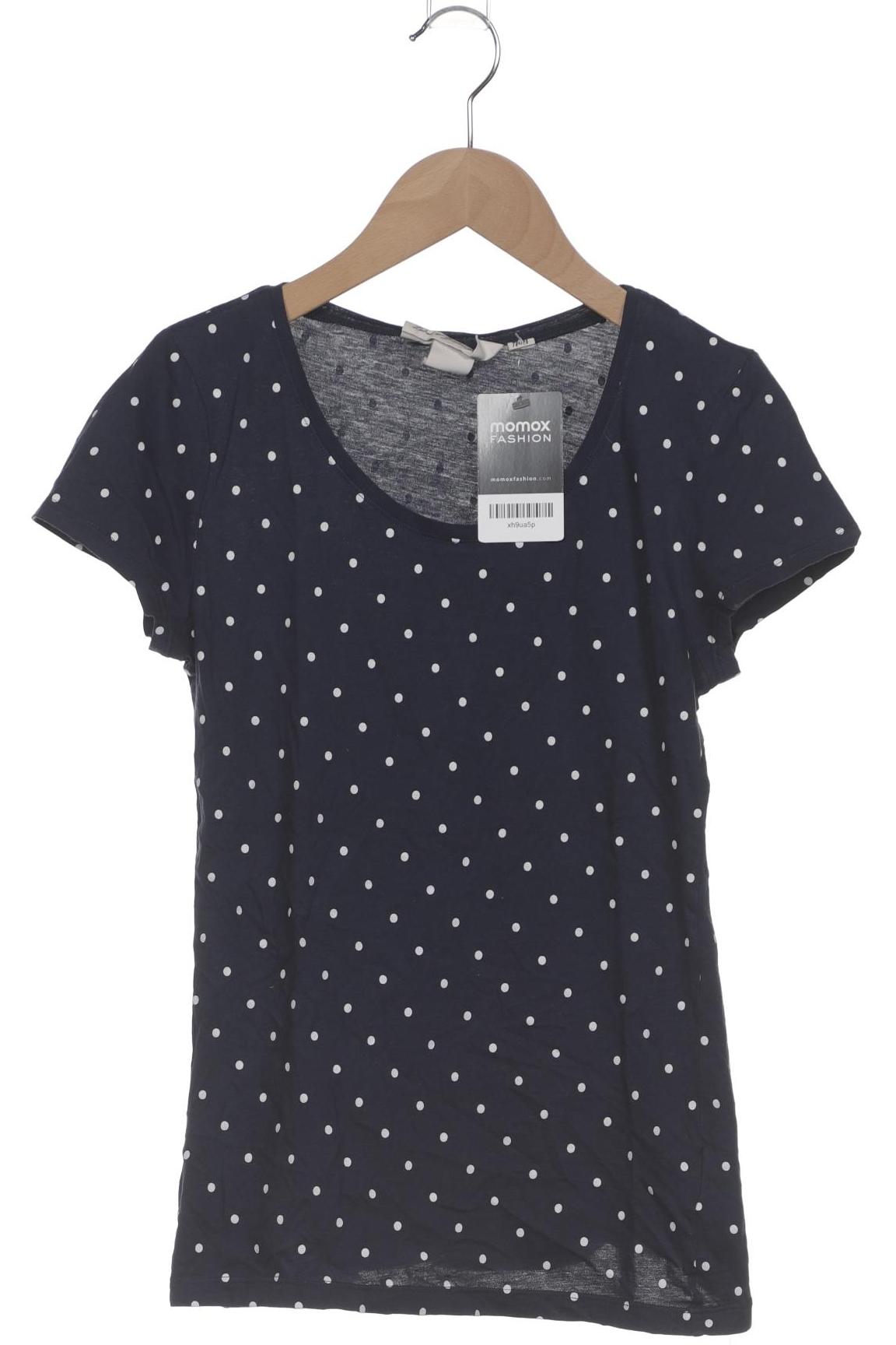 

H&M Damen T-Shirt, marineblau, Gr. 38
