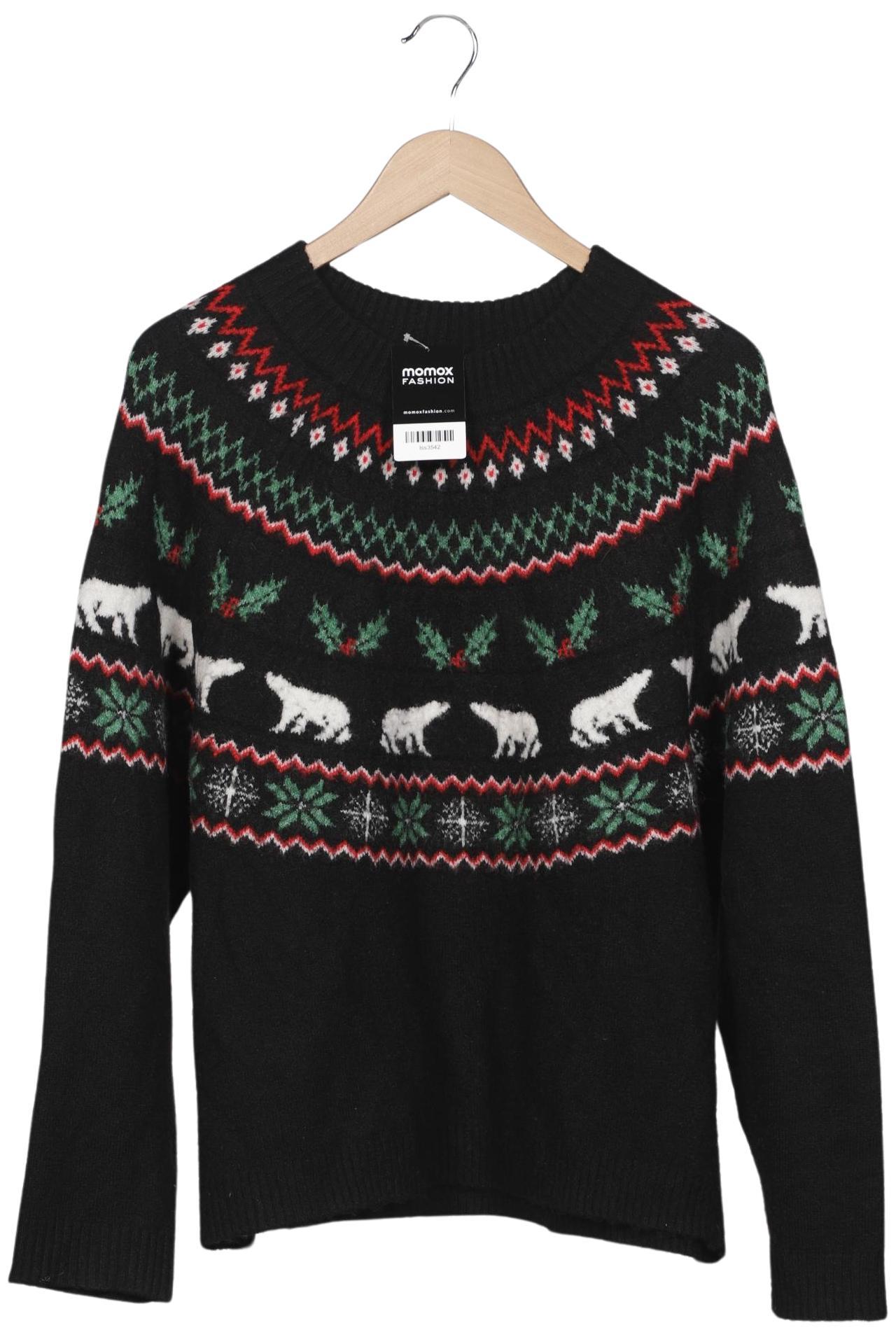 

H&M Damen Pullover, schwarz, Gr. 42