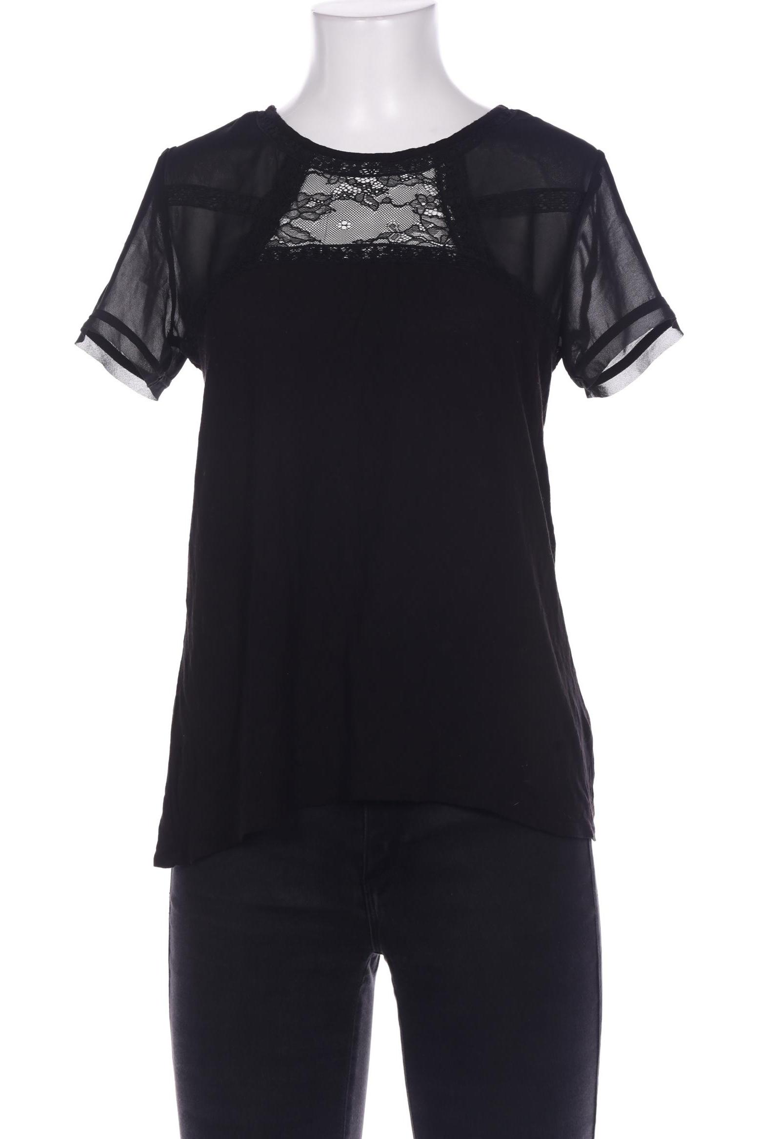 

H&M Damen T-Shirt, schwarz, Gr. 36