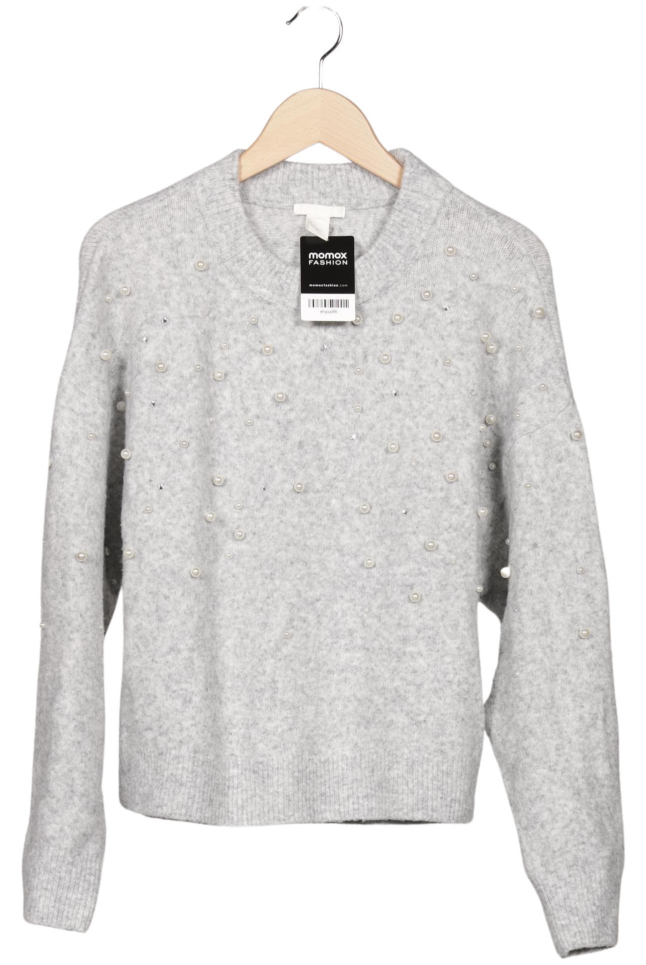 

H&M Damen Pullover, grau, Gr. 36