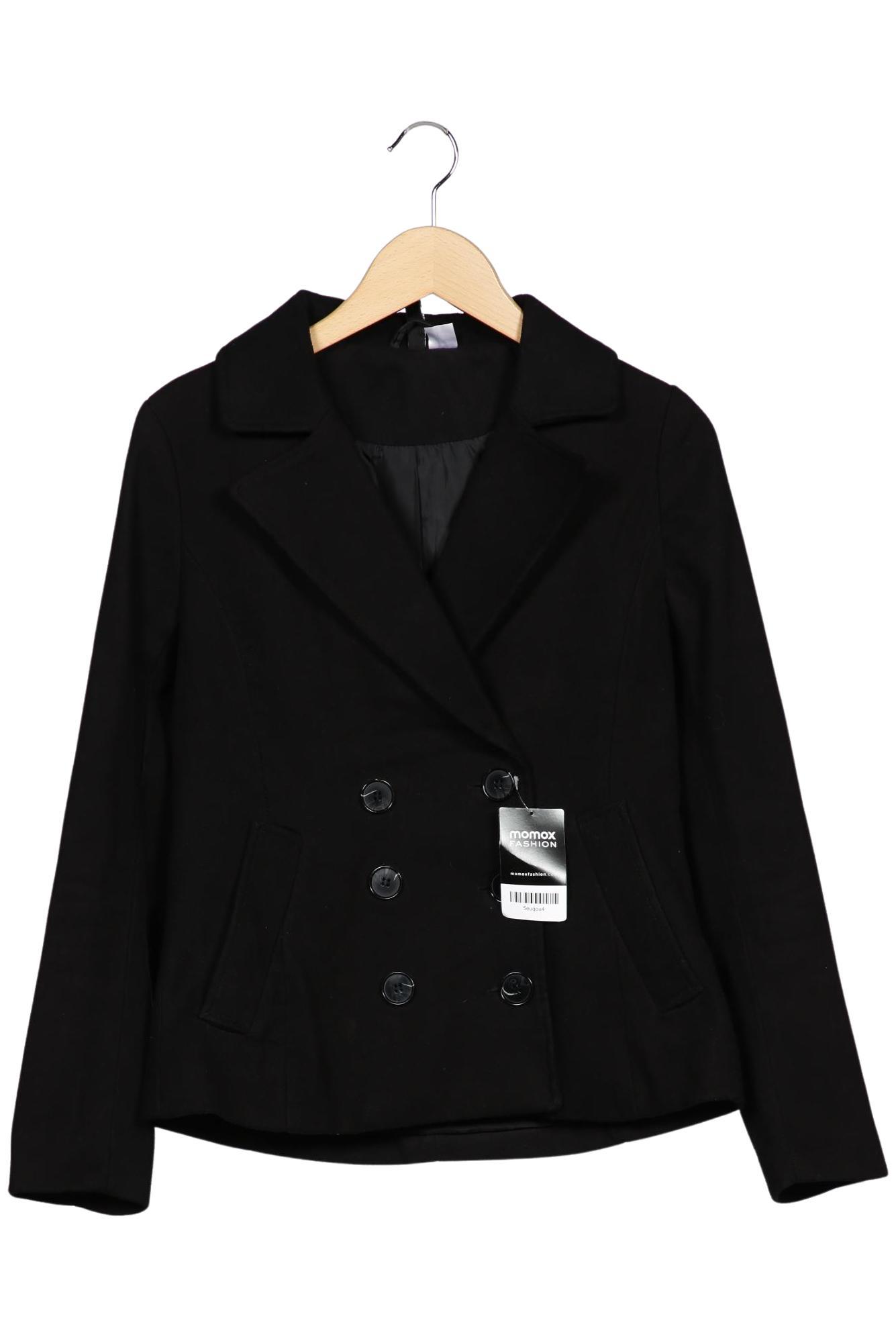 

H&M Damen Jacke, schwarz, Gr. 34