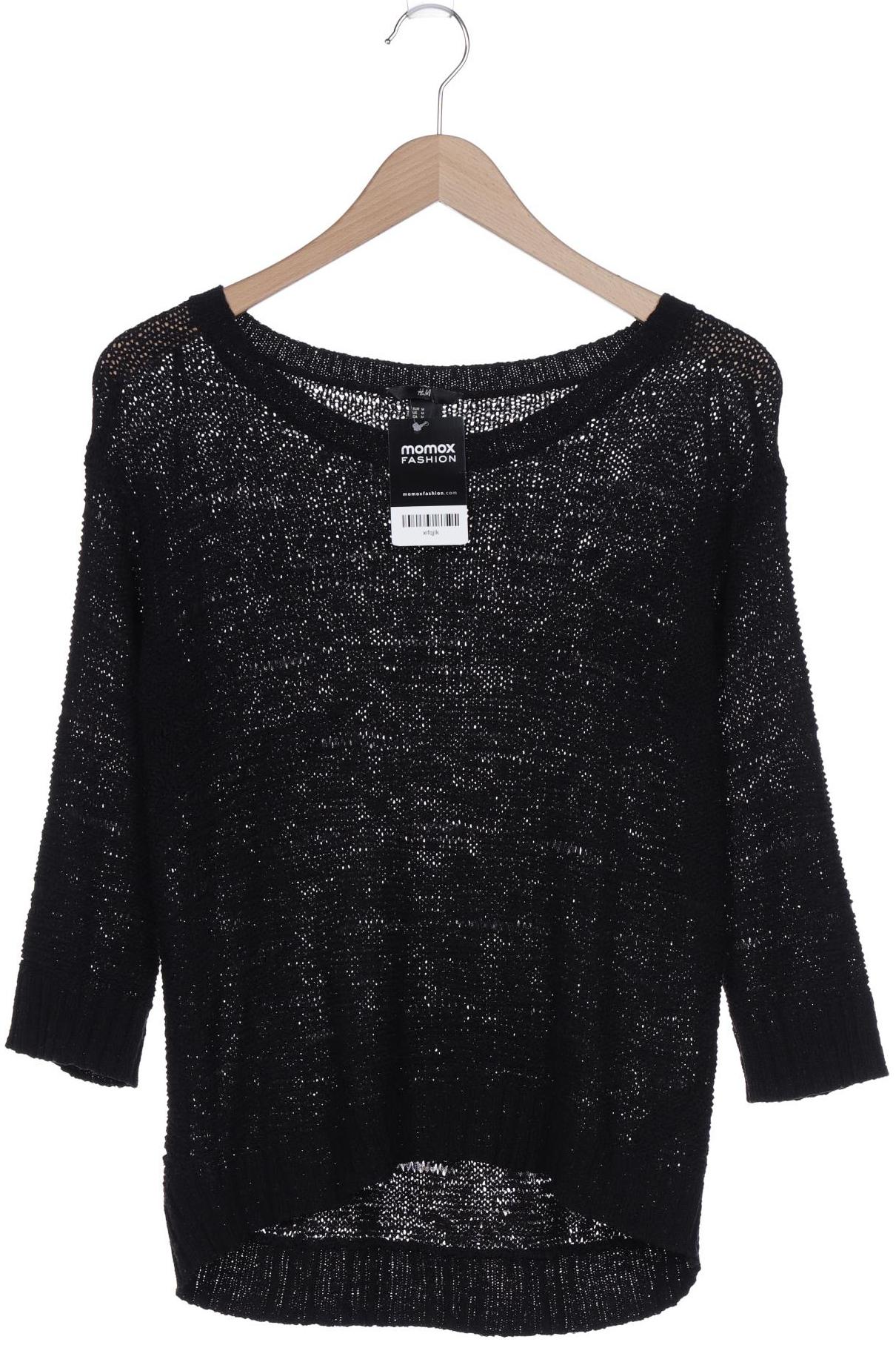 

H&M Damen Pullover, schwarz, Gr. 38