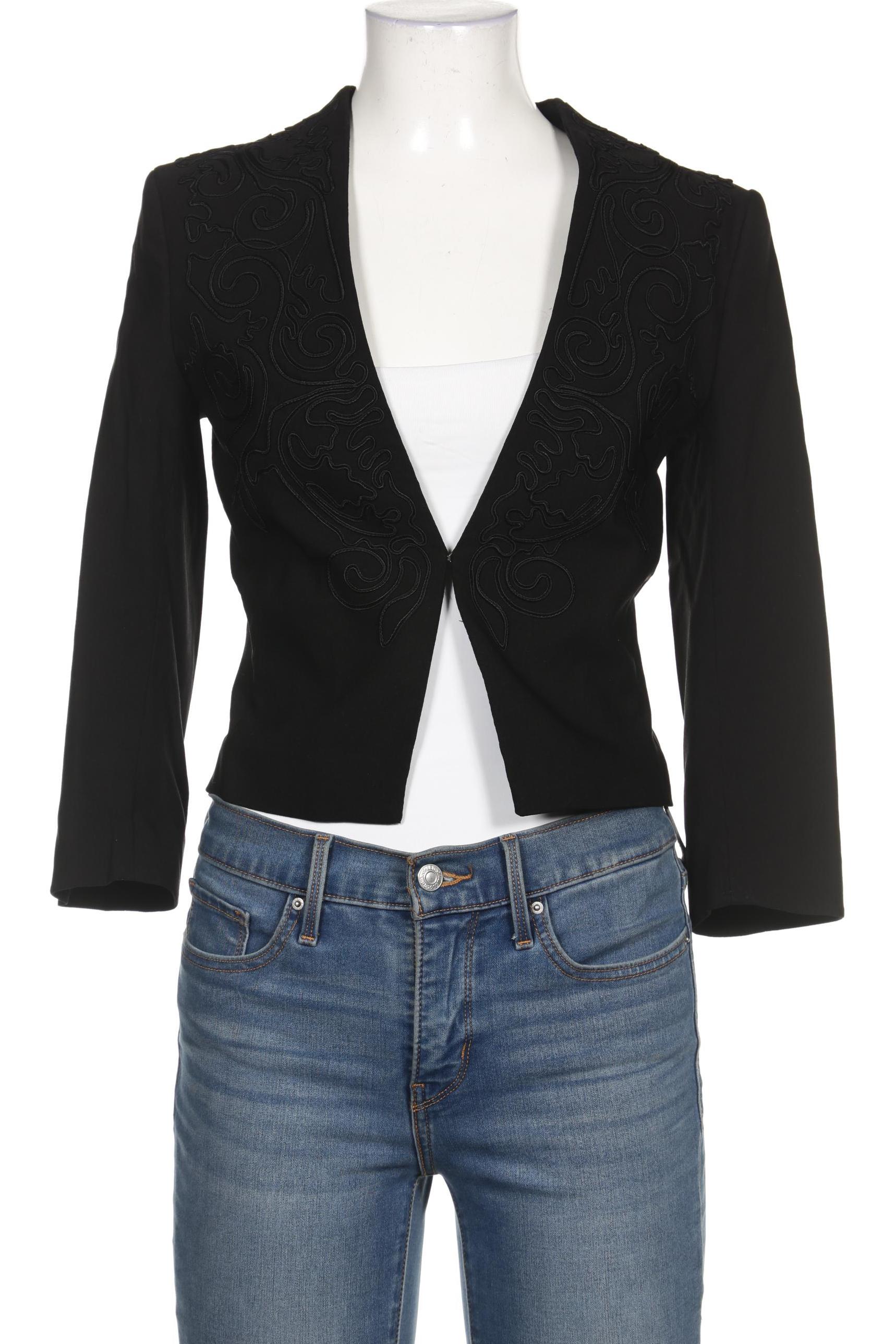 

H&M Damen Blazer, schwarz, Gr. 34