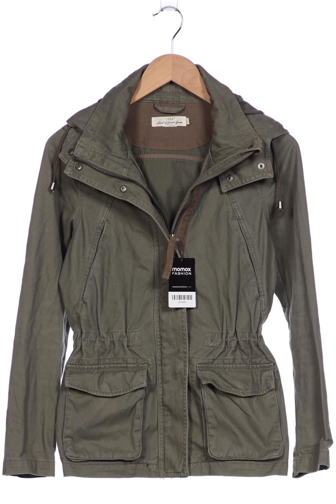 

H&M Damen Jacke, grün, Gr. 34